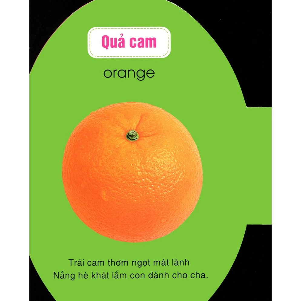 quả trứng đáng yêu của bé - trái cây (tái bản 2024)