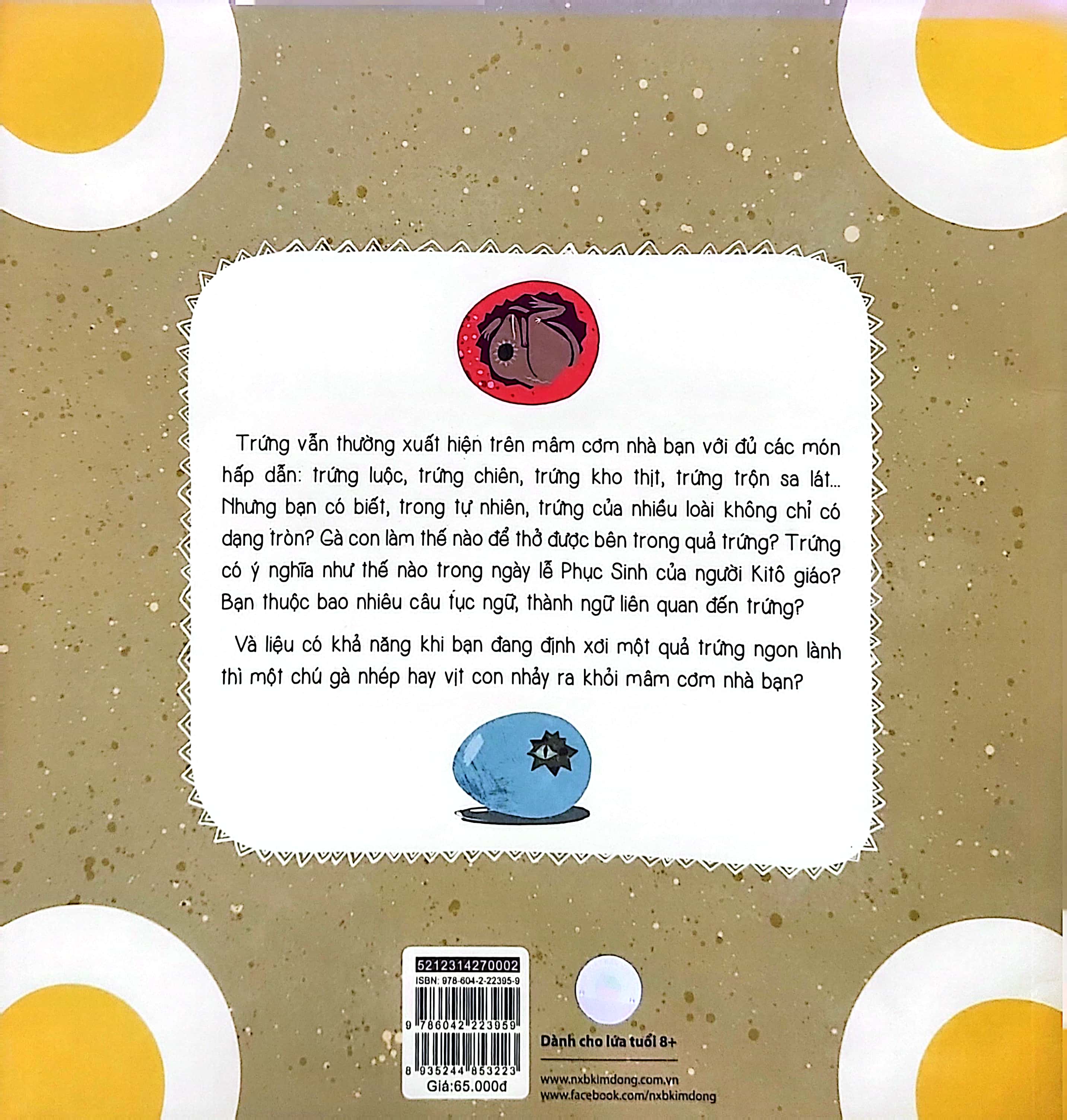 quả trứng và hơn thế nữa - dưới góc nhìn sinh học và văn hóa, kèm theo các trò chơi và thực hành thú vị