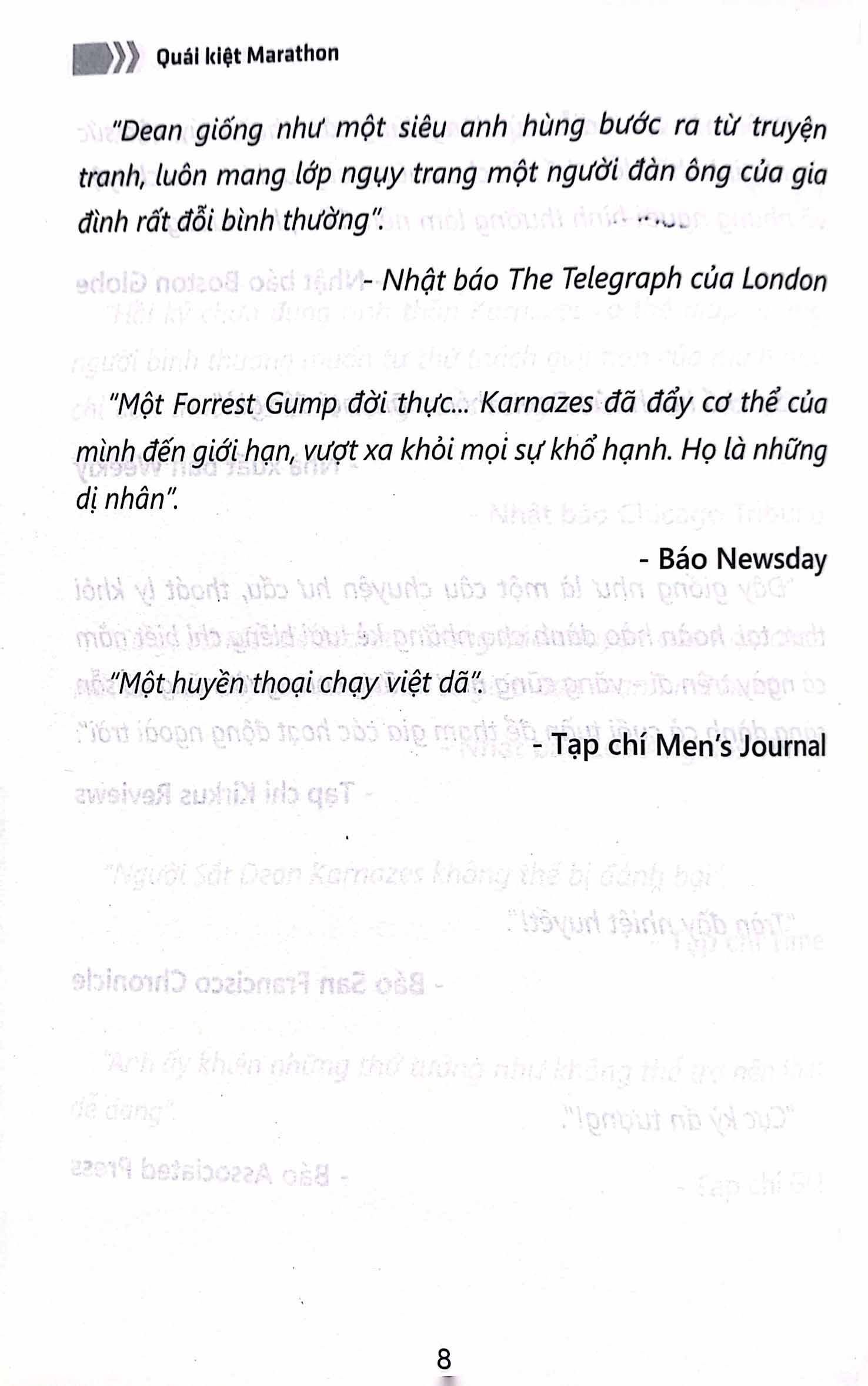 quái kiệt marathon - hồi ký người chạy xuyên đêm