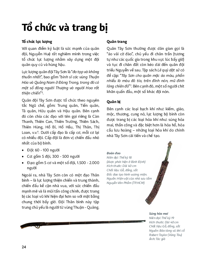 quân đội tây sơn - lịch sử bằng hình ảnh - bìa cứng