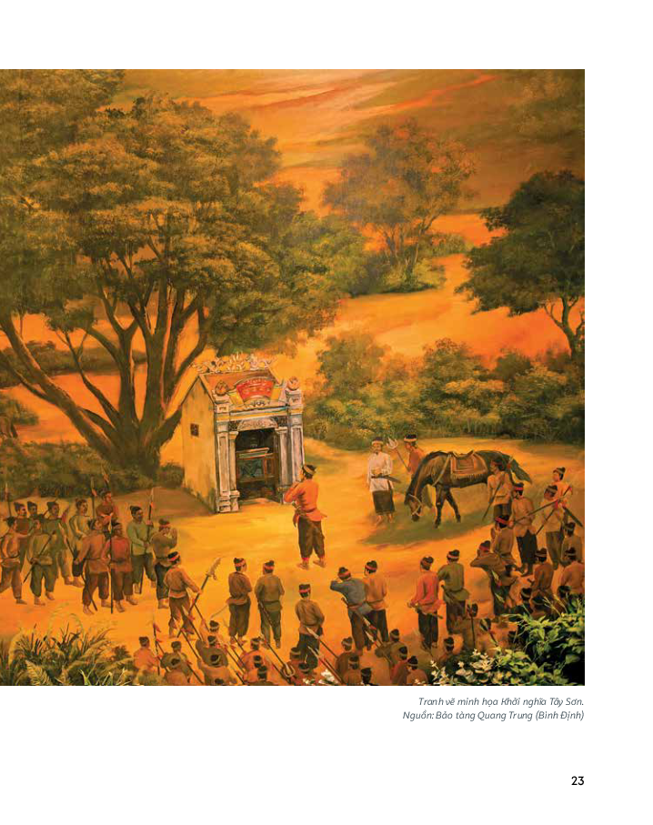 quân đội tây sơn - lịch sử bằng hình ảnh - bìa cứng
