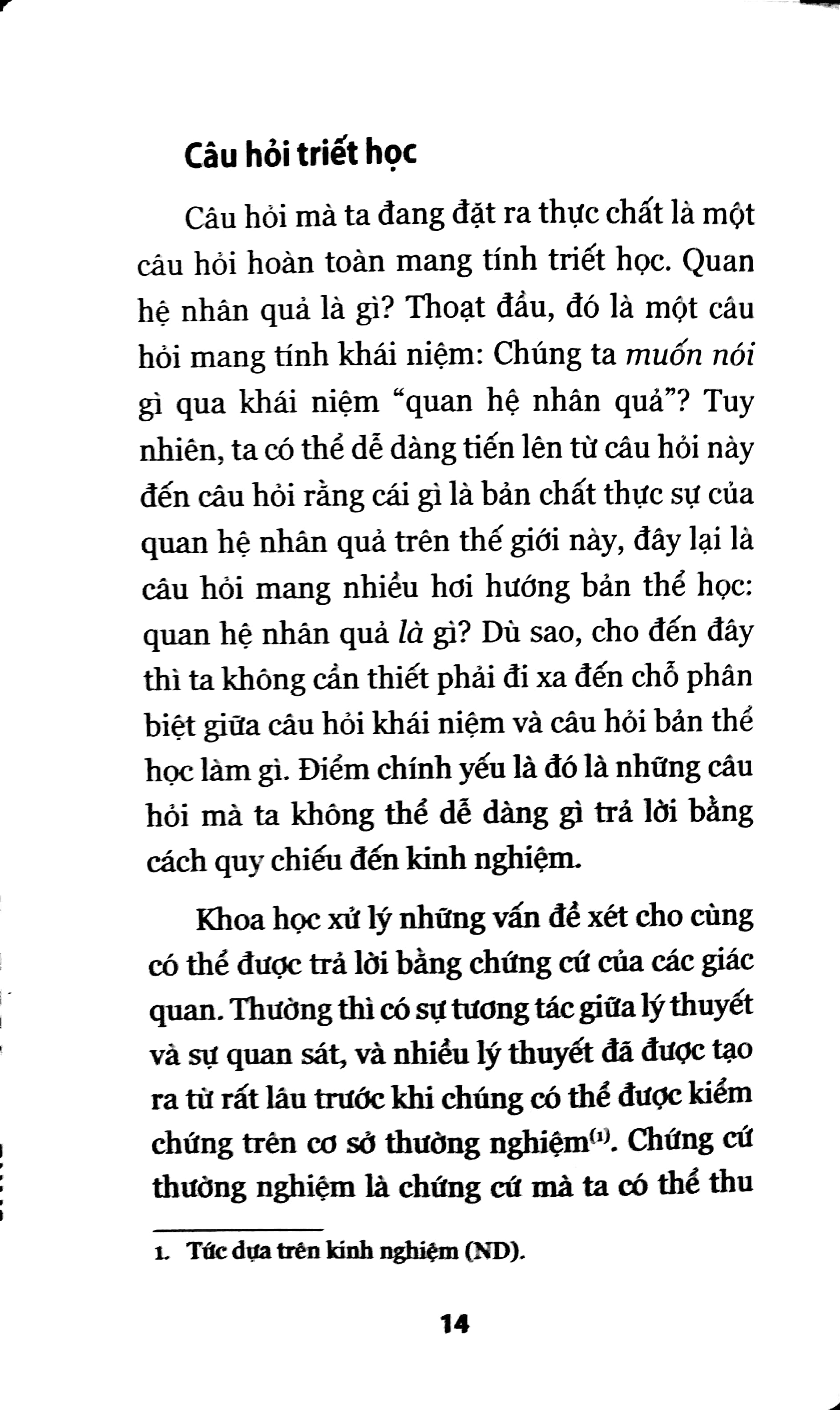 quan hệ nhân quả - dẫn luận ngắn