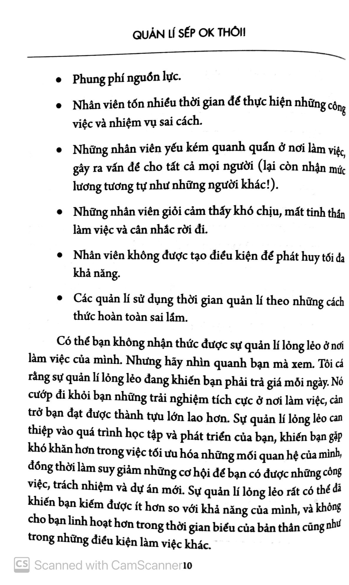 quản lí sếp ok thôi!