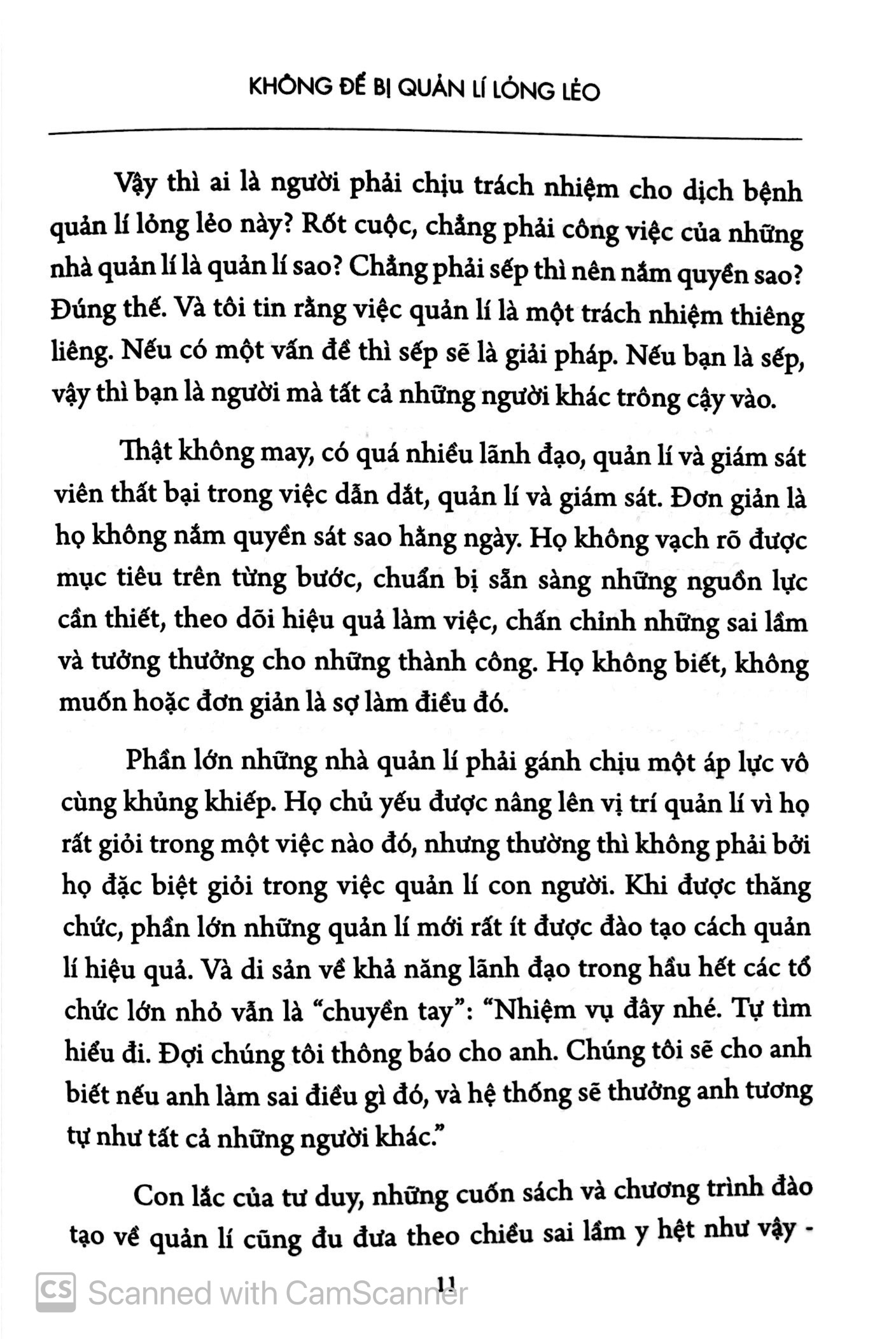 quản lí sếp ok thôi!