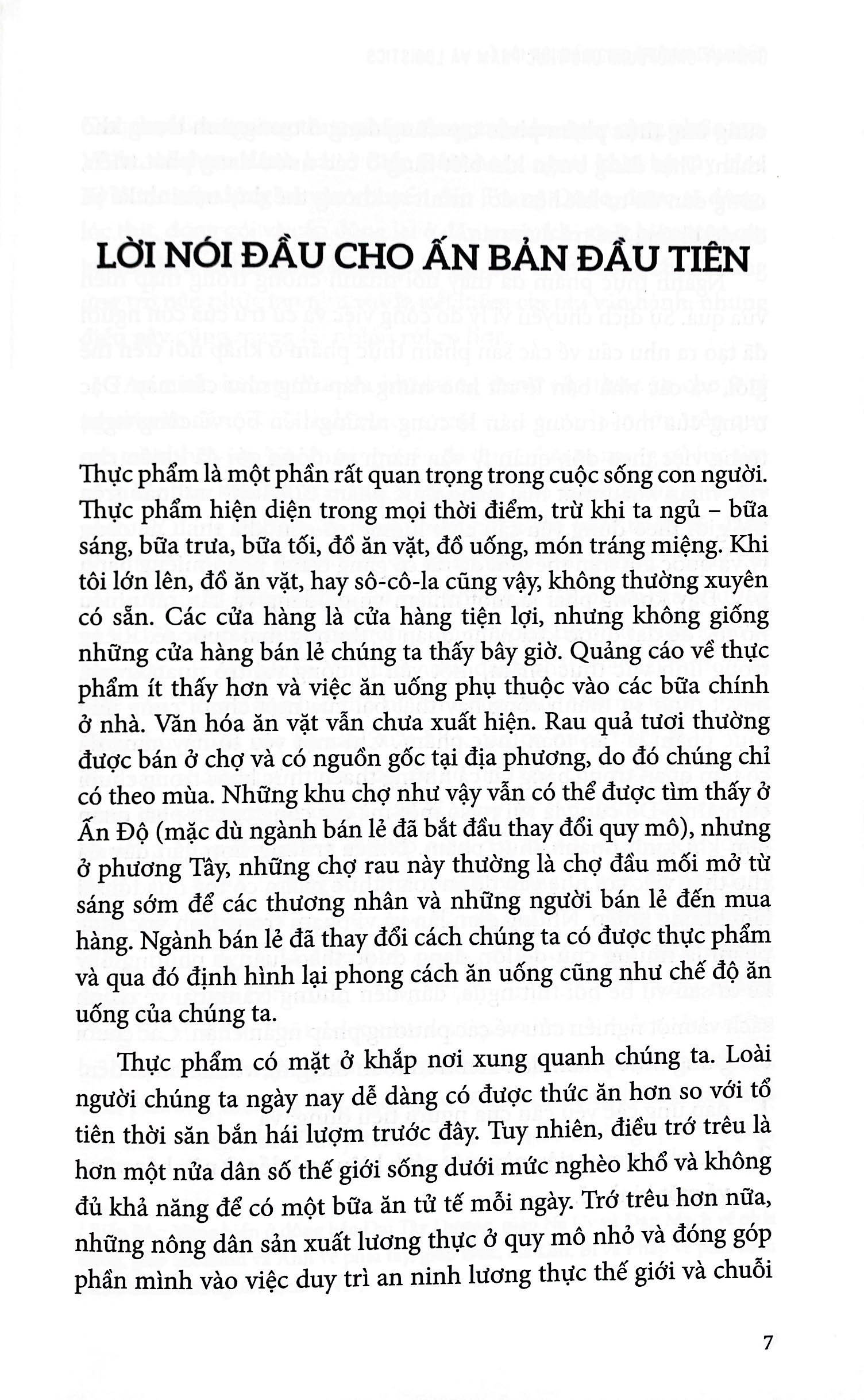 quản lý chuỗi cung ứng thực phẩm và logistics