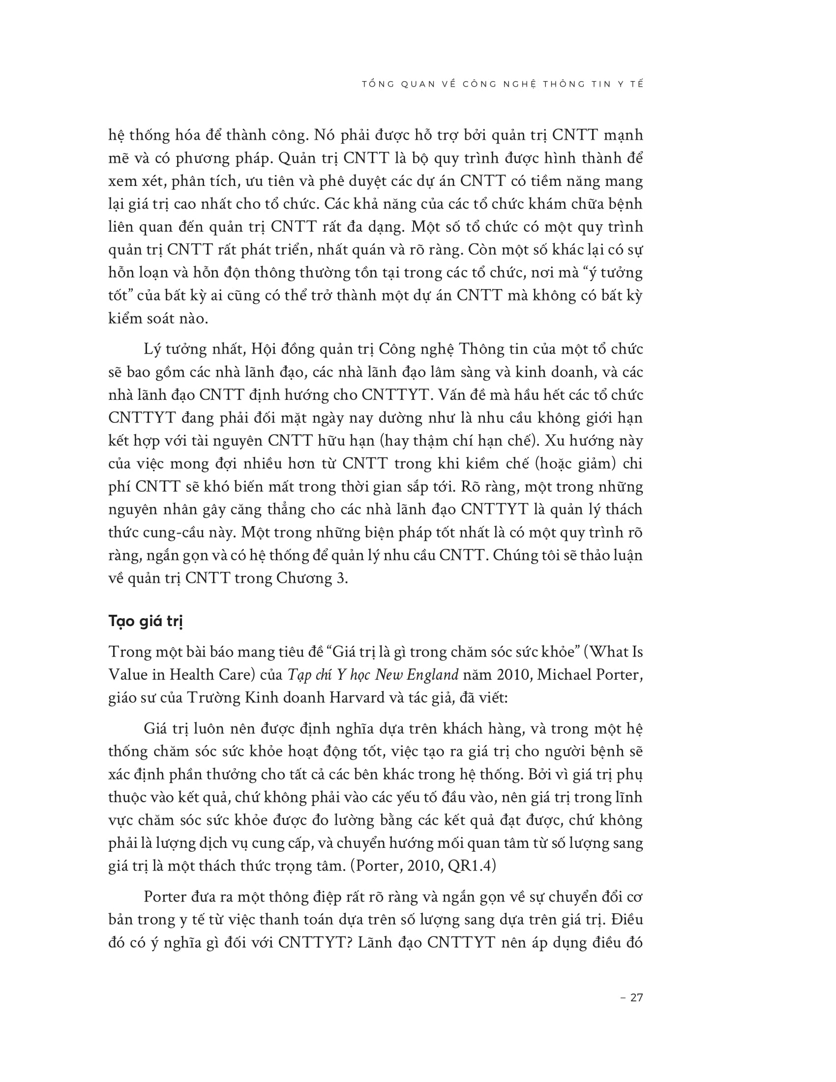 Quan Ly Cong Nghe Thong Tin Trong Y Te - Chien Luoc, Tam Nhin Va Ky Nang