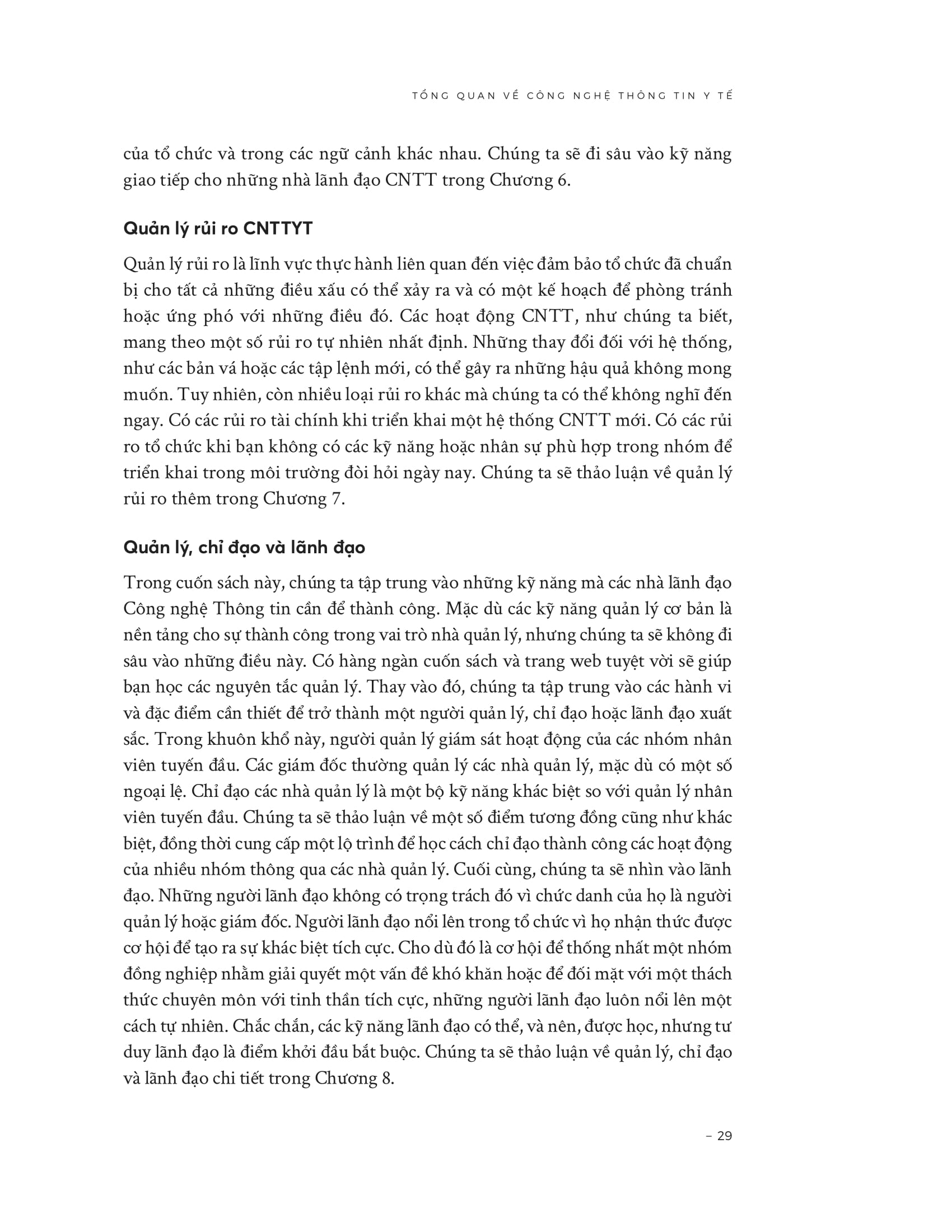 Quan Ly Cong Nghe Thong Tin Trong Y Te - Chien Luoc, Tam Nhin Va Ky Nang