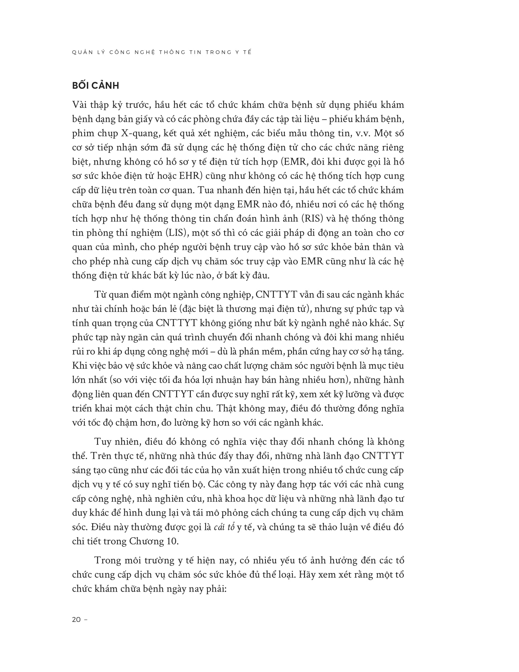 Quan Ly Cong Nghe Thong Tin Trong Y Te - Chien Luoc, Tam Nhin Va Ky Nang