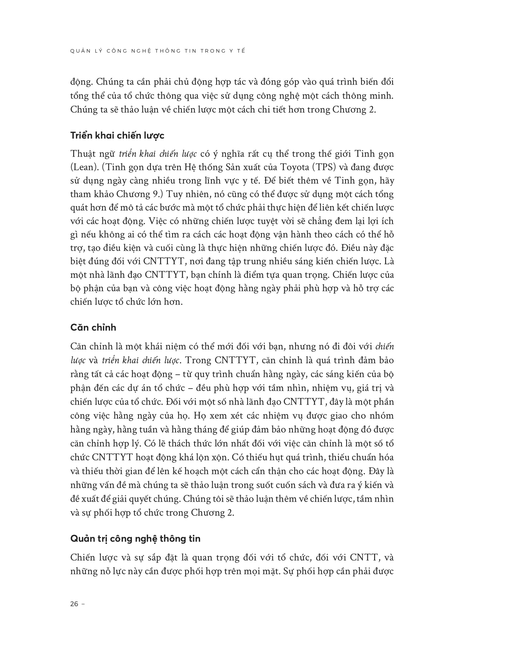 Quan Ly Cong Nghe Thong Tin Trong Y Te - Chien Luoc, Tam Nhin Va Ky Nang