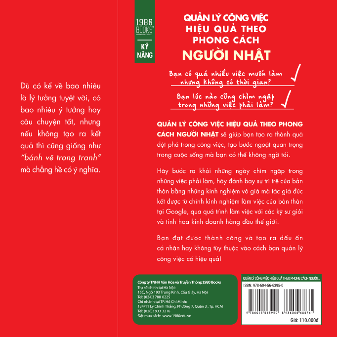 quản lý công việc hiệu quả theo phong cách người nhật