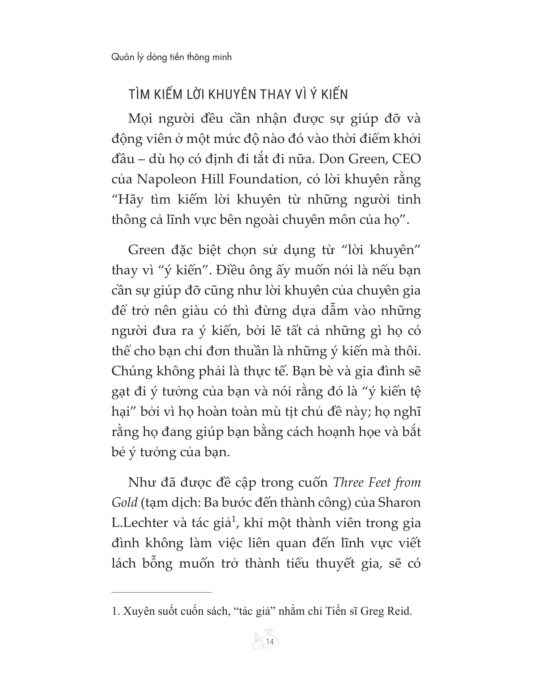 quản lý dòng tiền thông minh