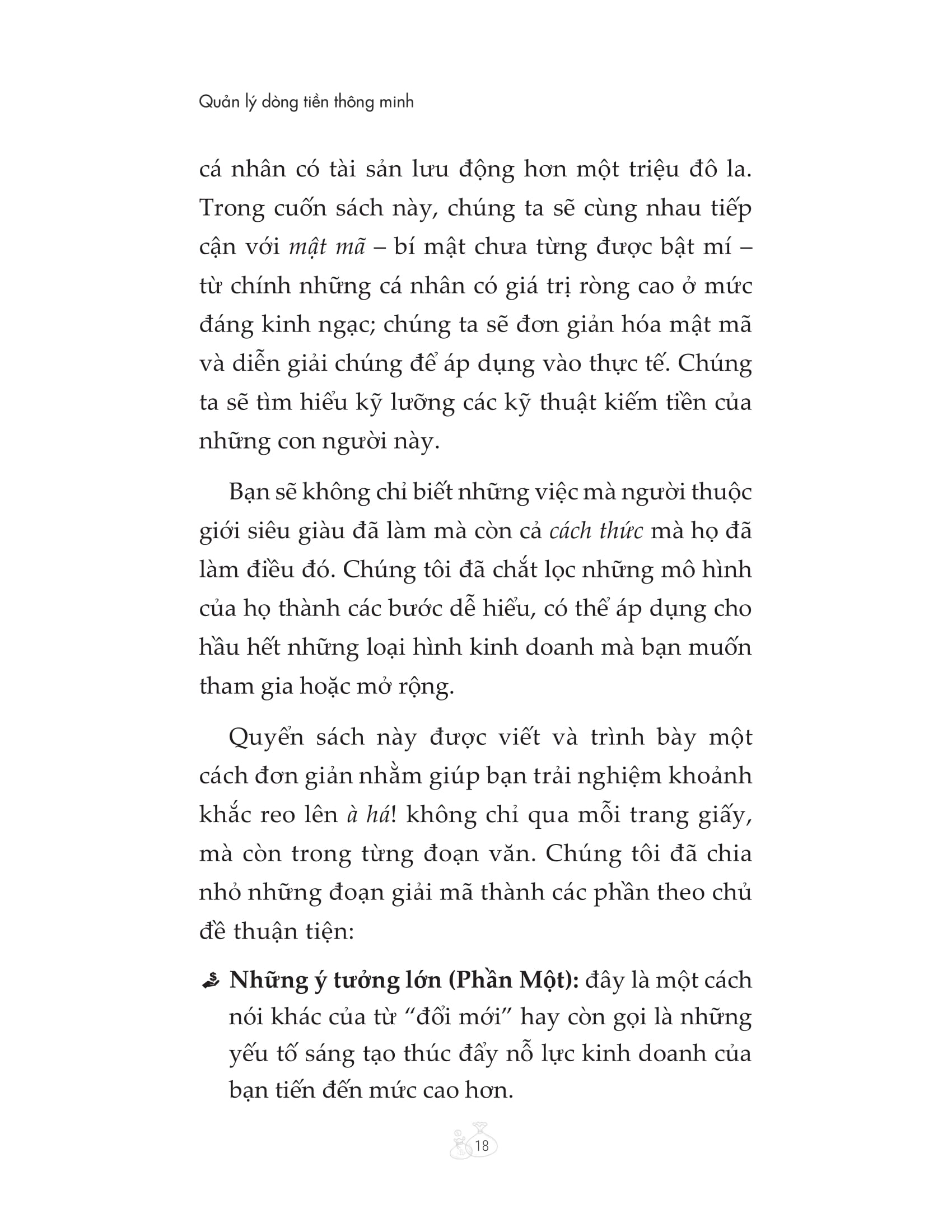 quản lý dòng tiền thông minh