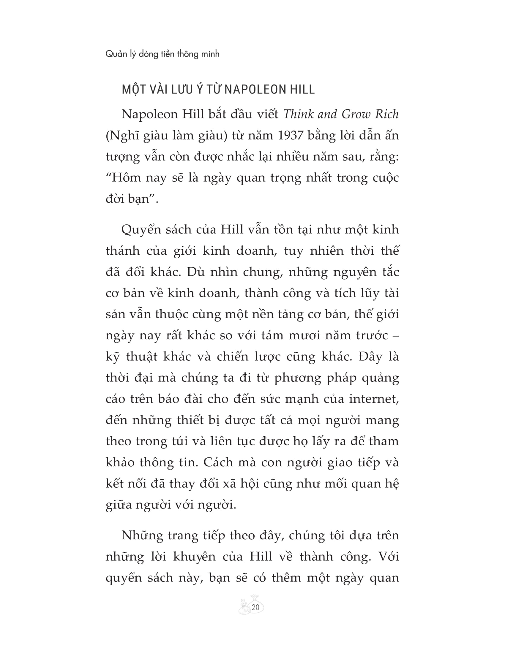 quản lý dòng tiền thông minh