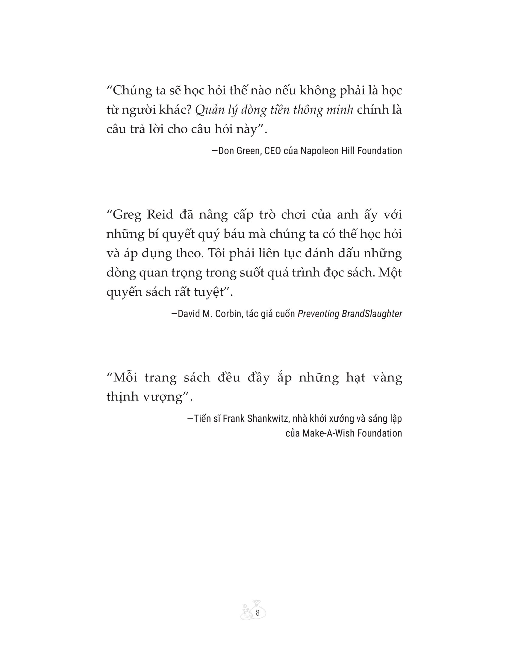 quản lý dòng tiền thông minh