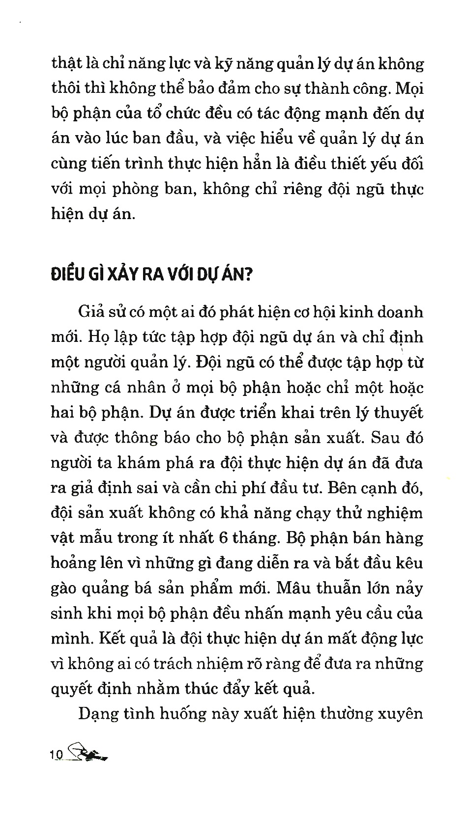 quản lý dự án thành công