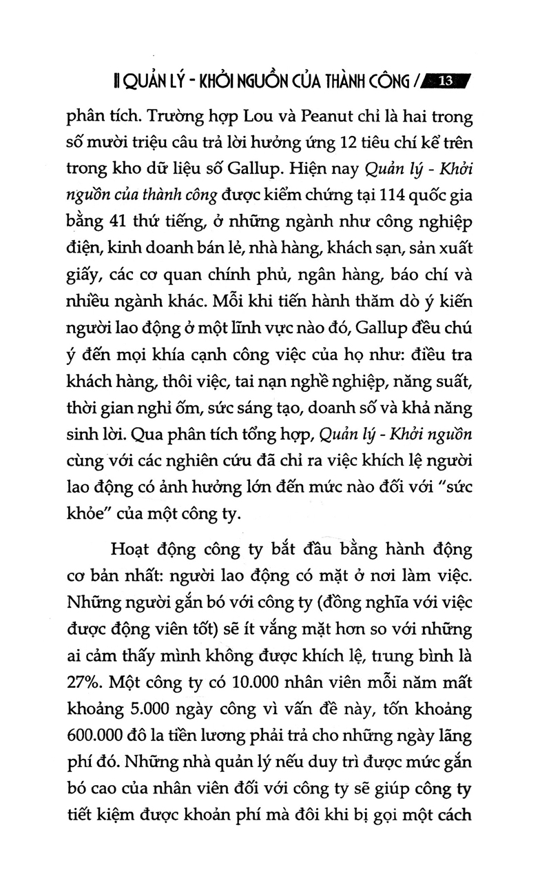 quản lý - khởi nguồn của thành công