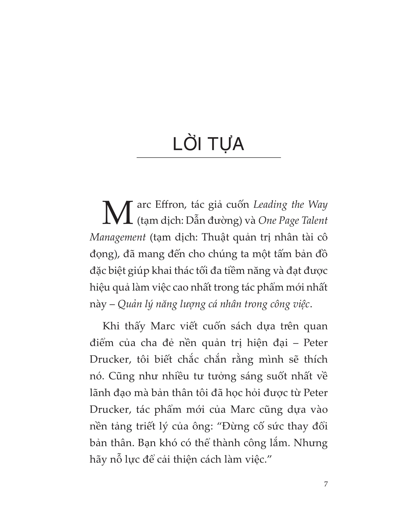 quản lý năng lượng cá nhân trong công việc