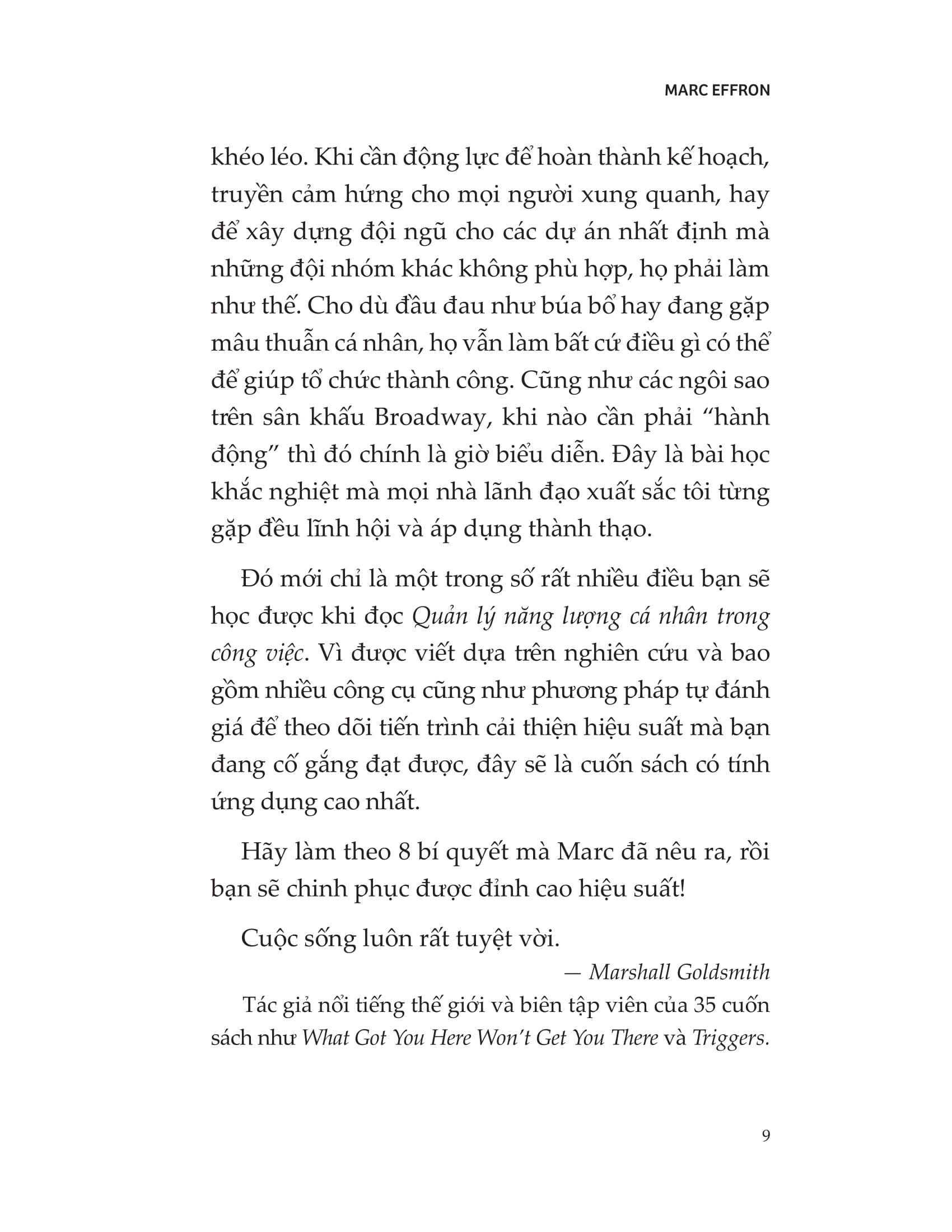 quản lý năng lượng cá nhân trong công việc