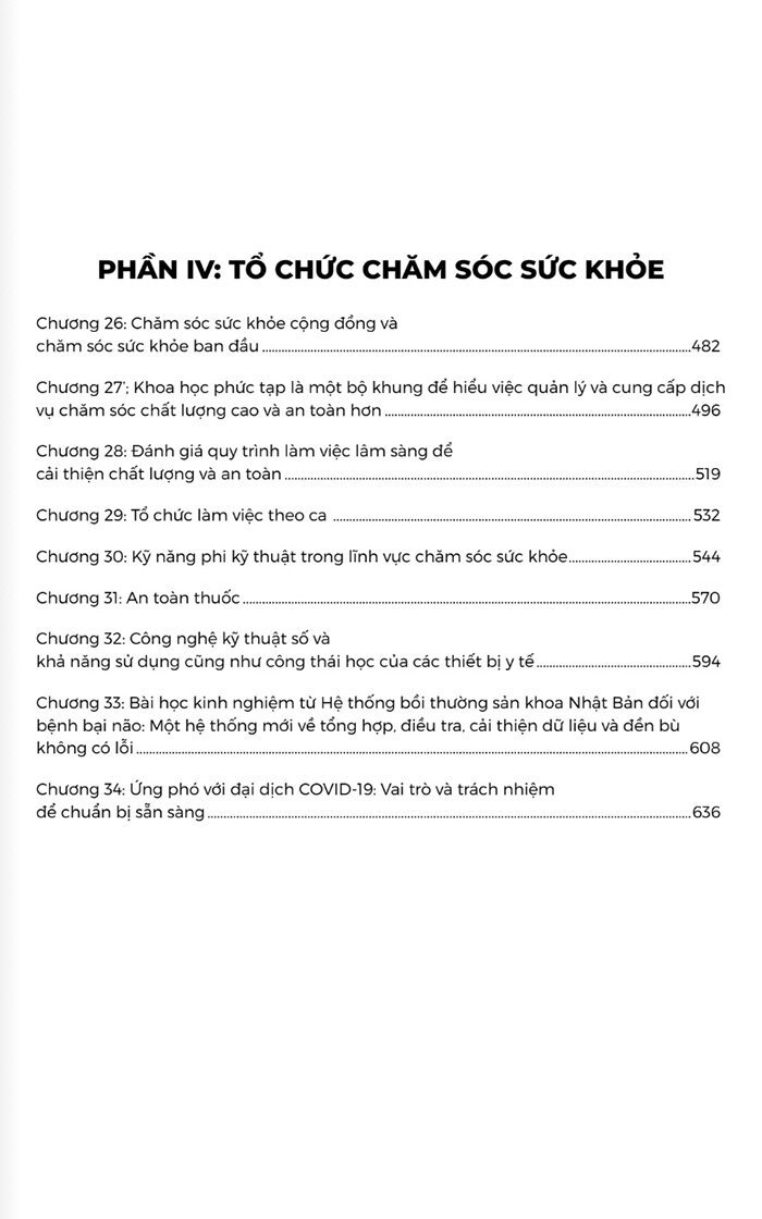 quản lý nguy cơ lâm sàng và an toàn người bệnh