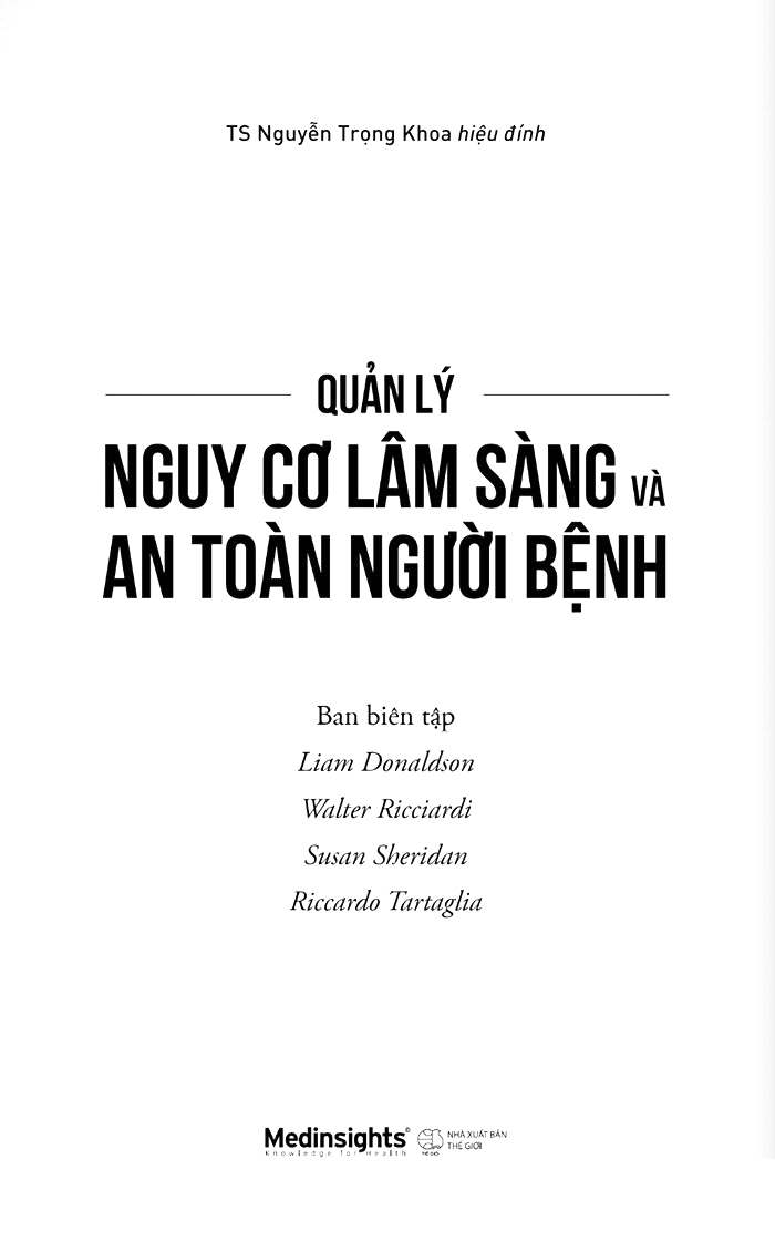 quản lý nguy cơ lâm sàng và an toàn người bệnh