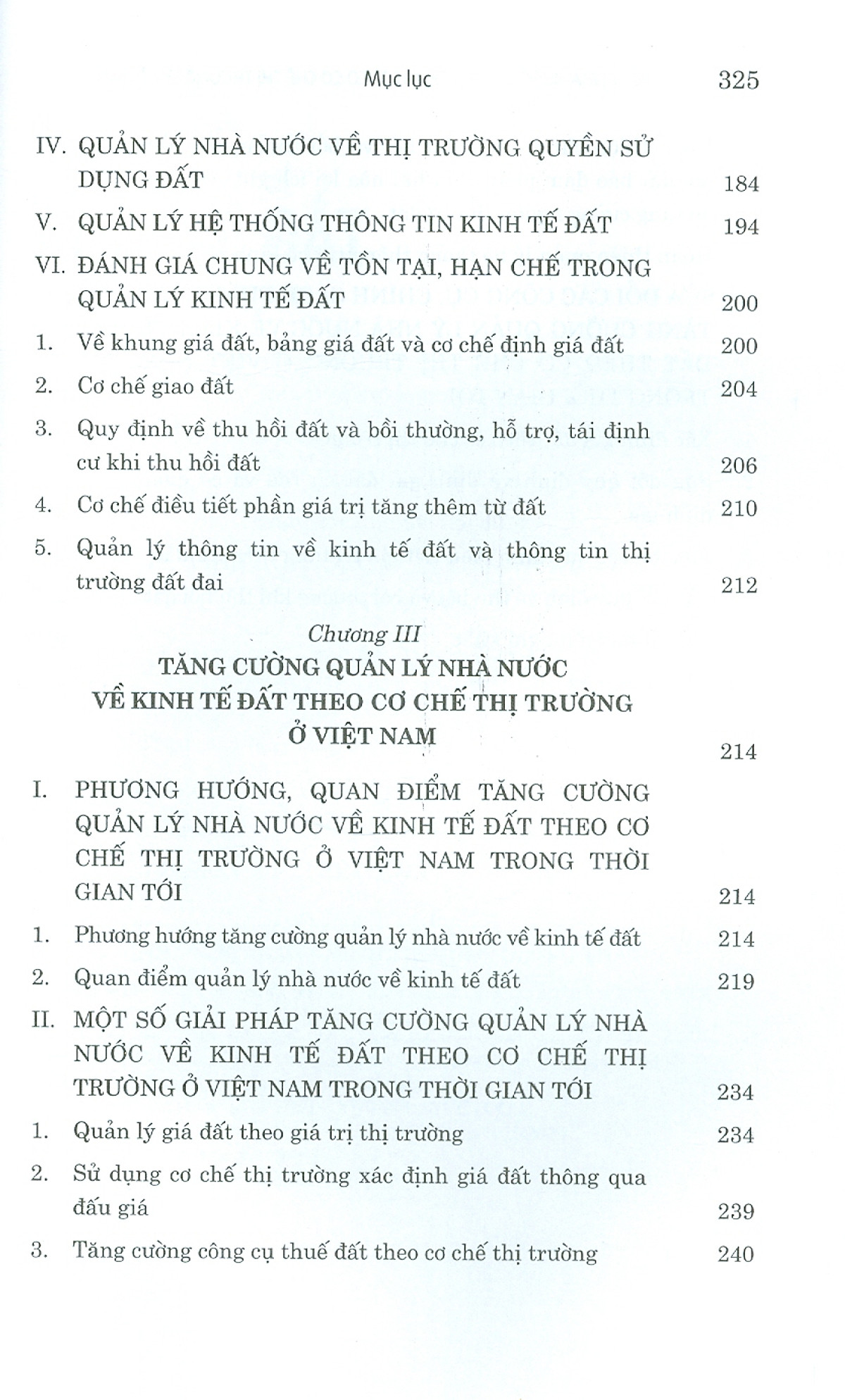 quản lý nhà nước về kinh tế đất theo cơ chế thị trường ở việt nam (sách chuyên khảo)