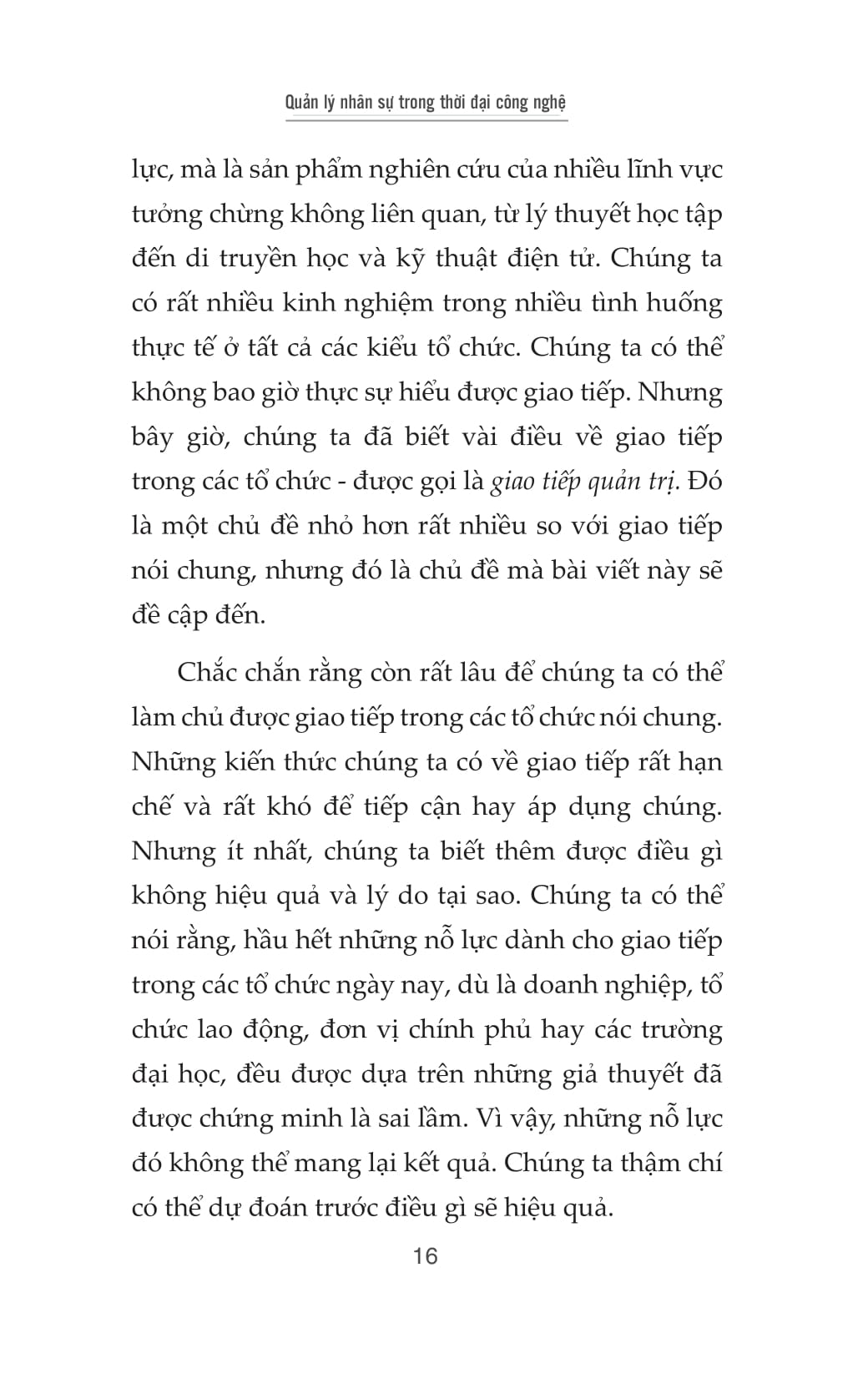 Quan Ly Nhan Su Trong Thoi Dai Cong Nghe