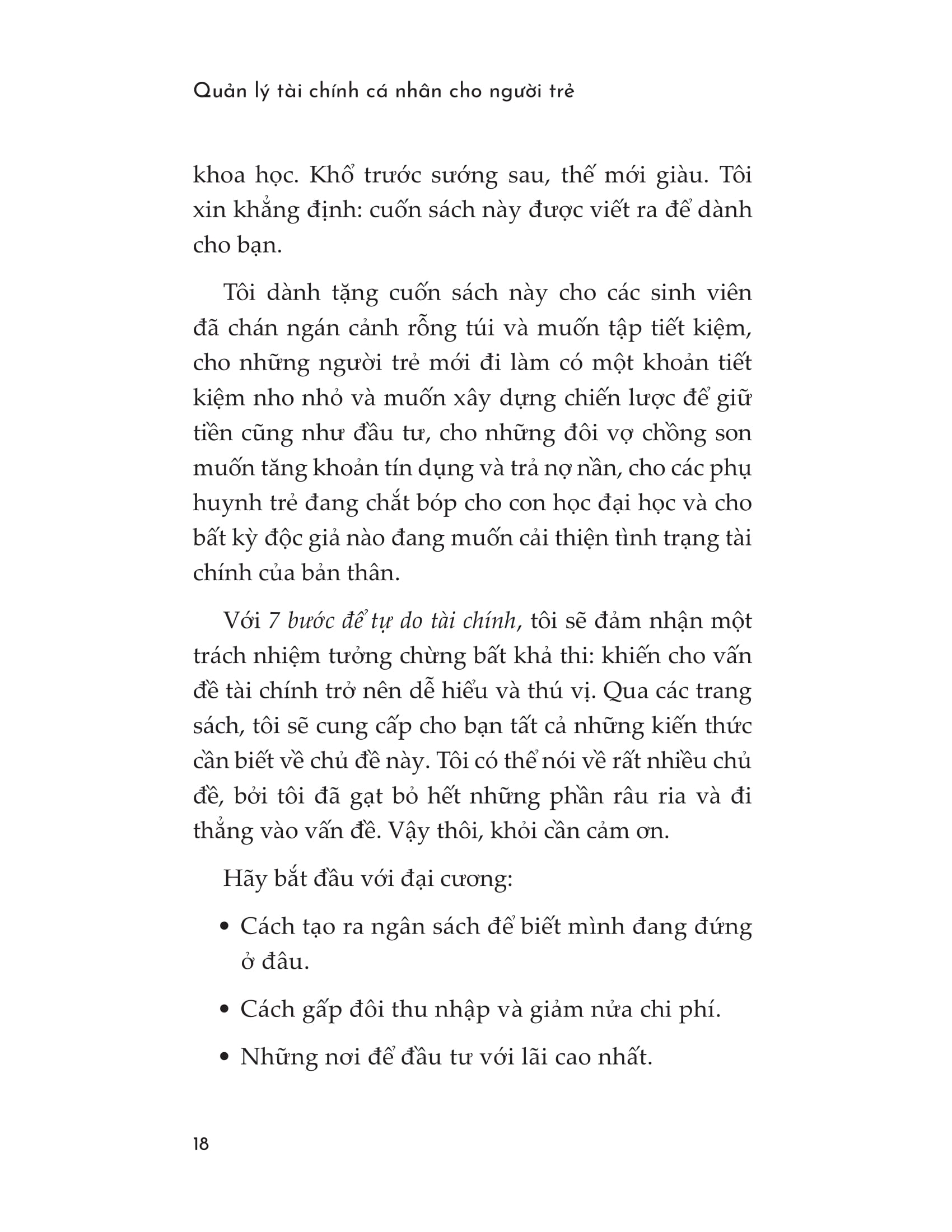 quản lý tài chính cá nhân cho người trẻ