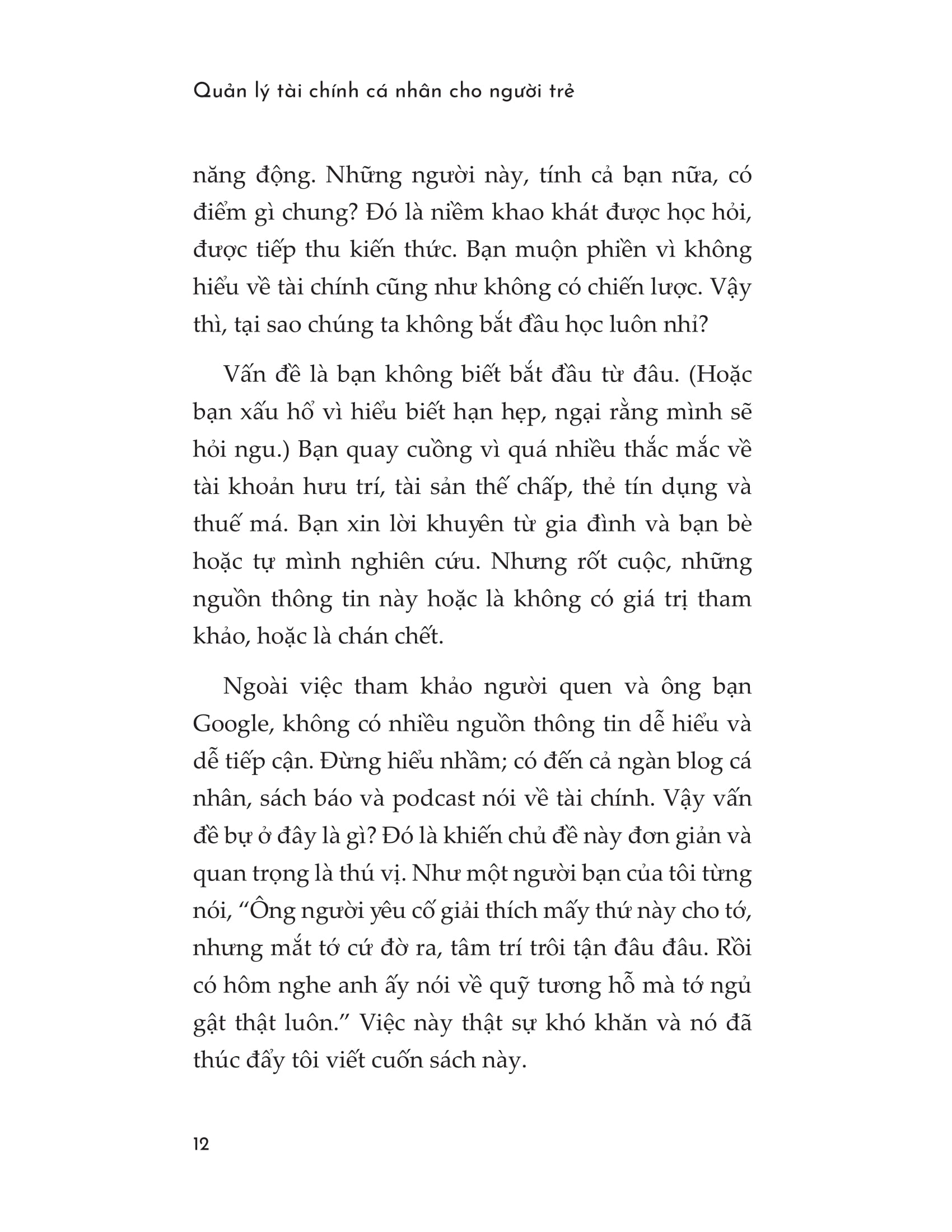quản lý tài chính cá nhân cho người trẻ