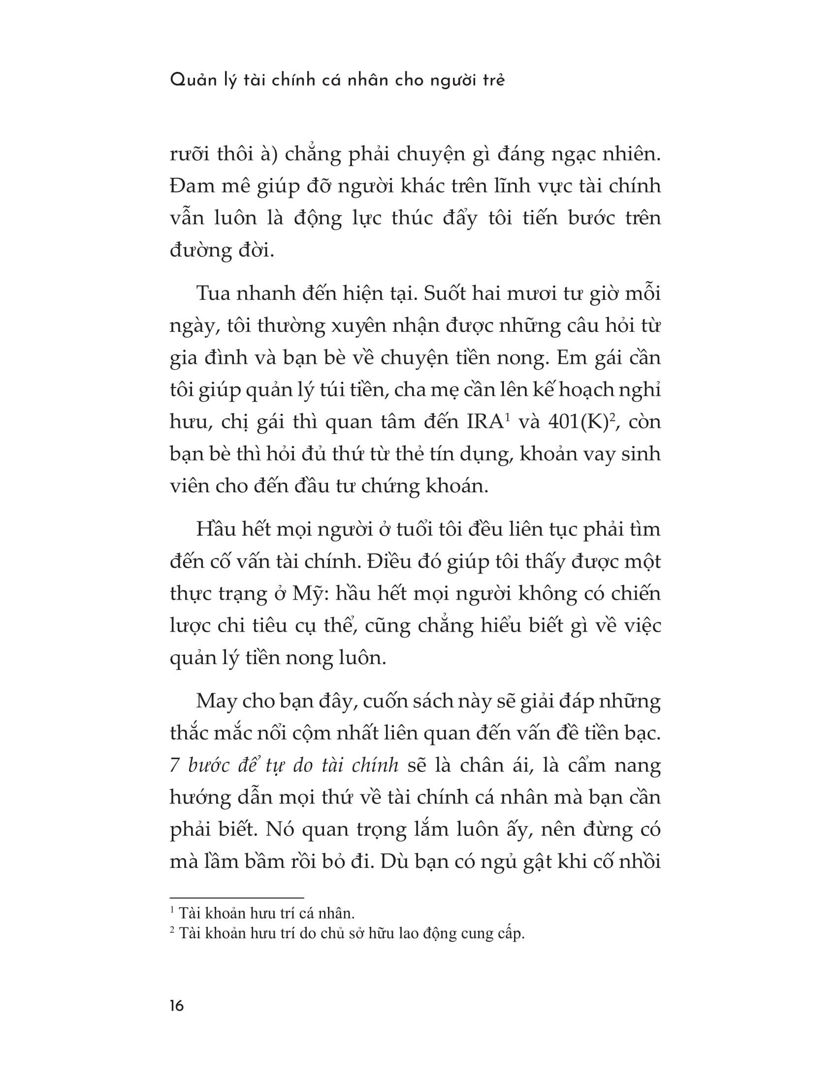 quản lý tài chính cá nhân cho người trẻ