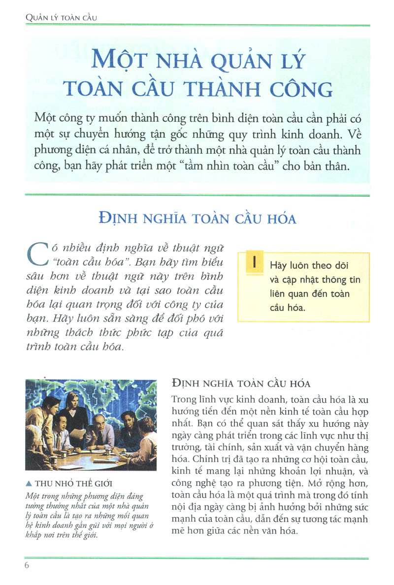 quản lý toàn cầu- managing globally