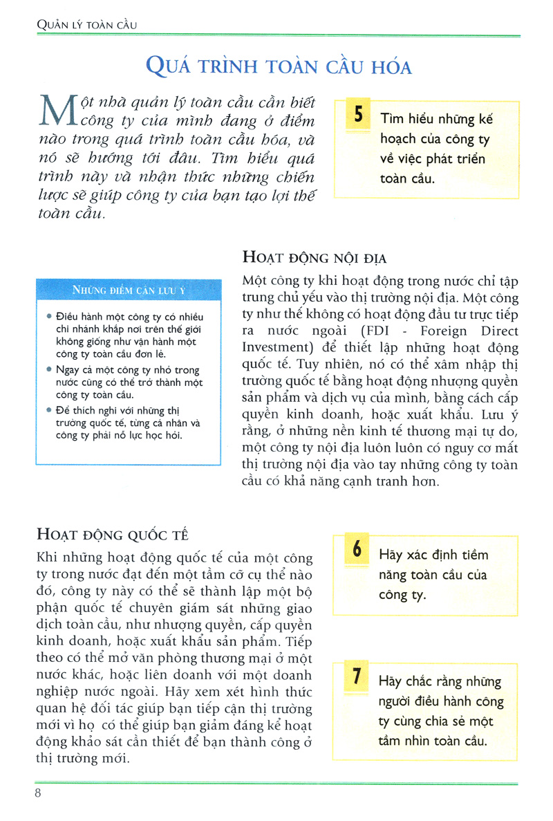 quản lý toàn cầu- managing globally