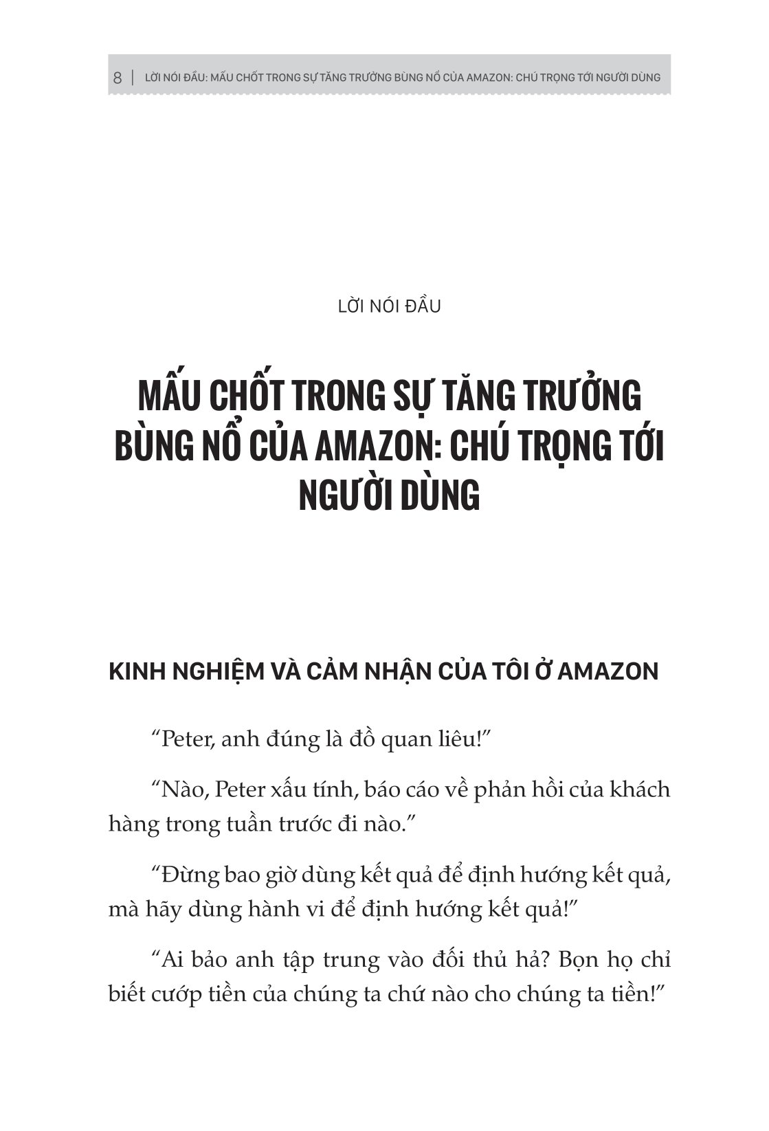 quản lý trải nghiệm người dùng - mấu chốt trong sự tăng trưởng bùng nổ của amazon