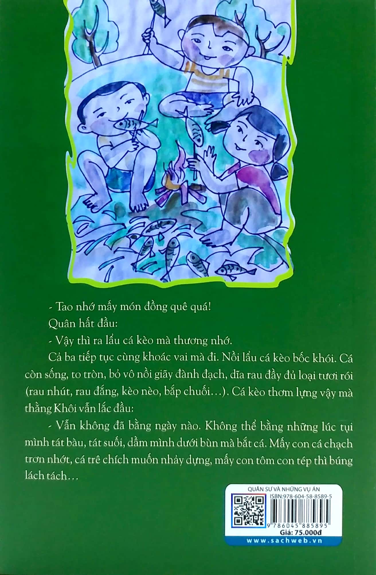 quân sư và những vụ án - truyện tuổi thơ nghịch ngợm 1980-1990
