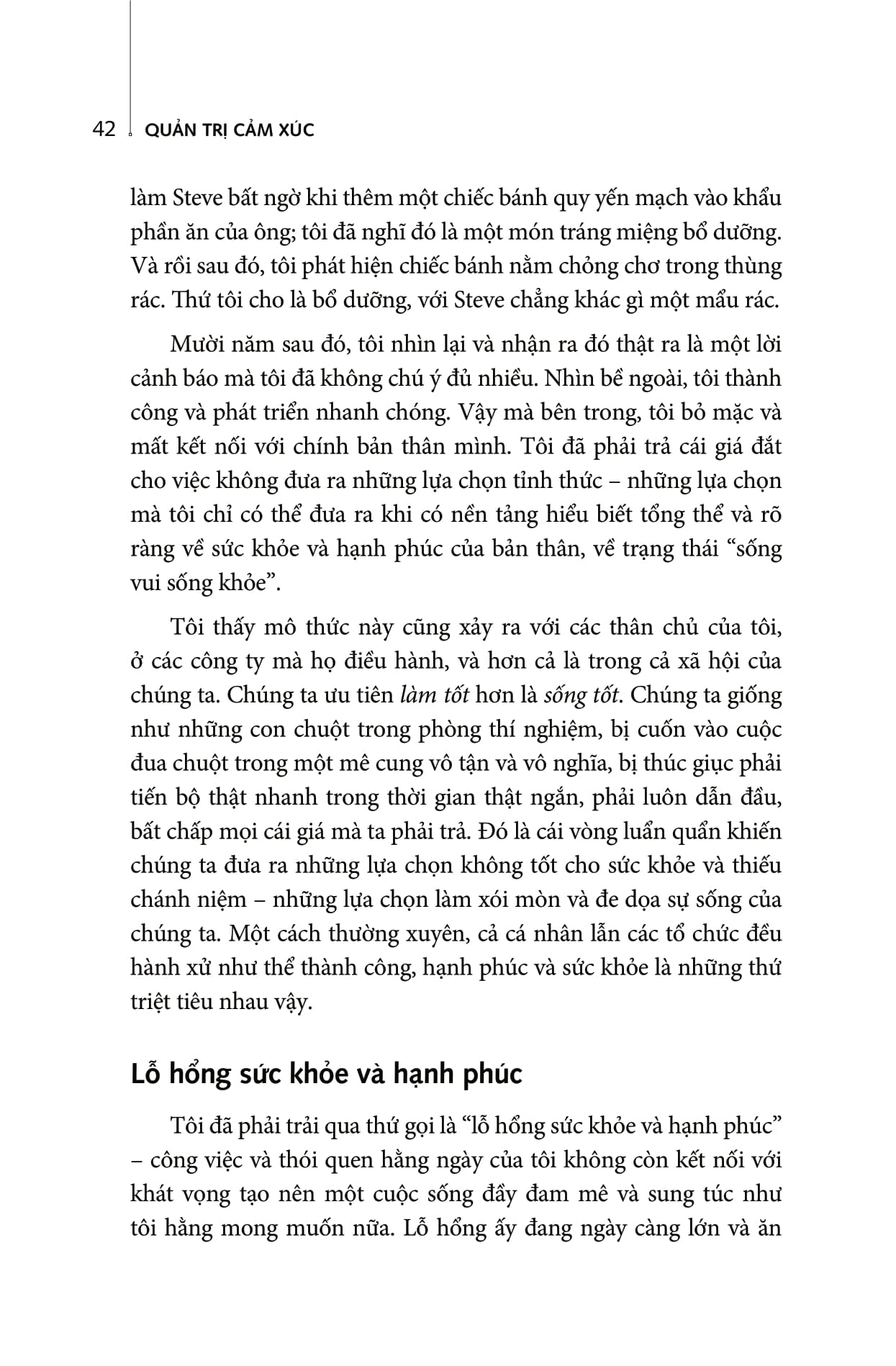 quản trị cảm xúc