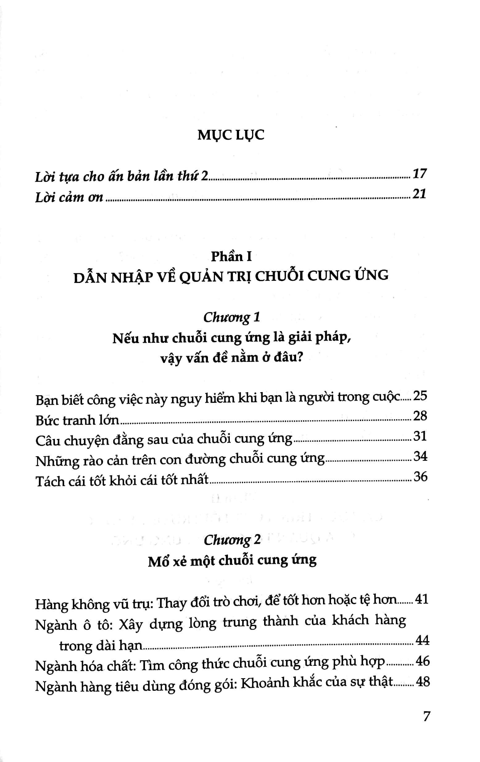 quản trị chuỗi cung ứng - những phương pháp hay nhất