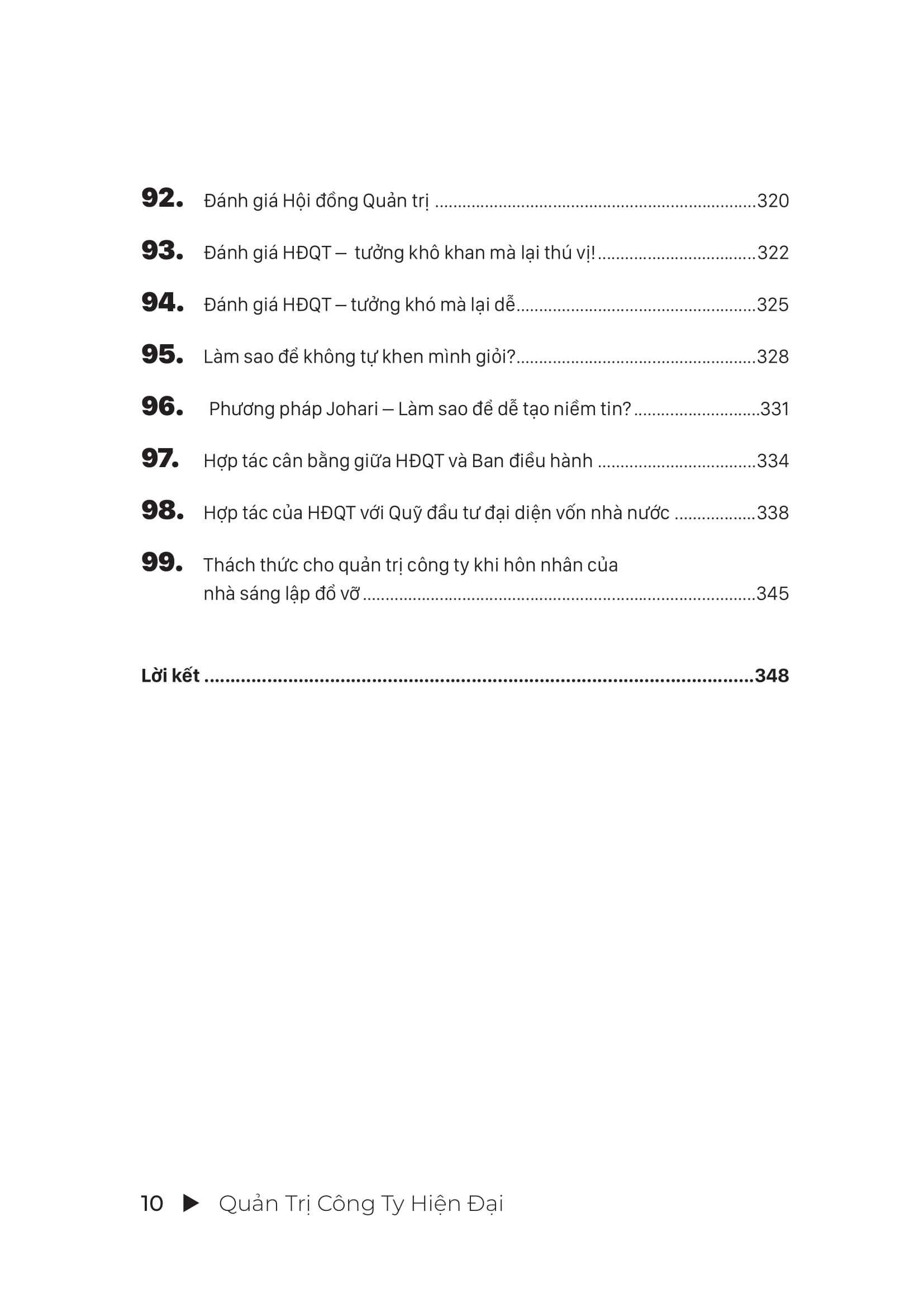 Quan Tri Cong Ty Hien Dai - 99 Bai Hoc Truyen Cam Hung Cho Hoi Dong Quan Tri Va Ban Dieu Hanh Cap Cao