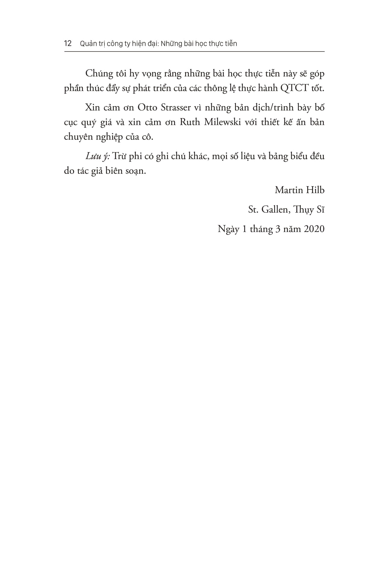 Quan Tri Cong Ty Hien Dai - Nhung Bai Hoc Thuc Tien