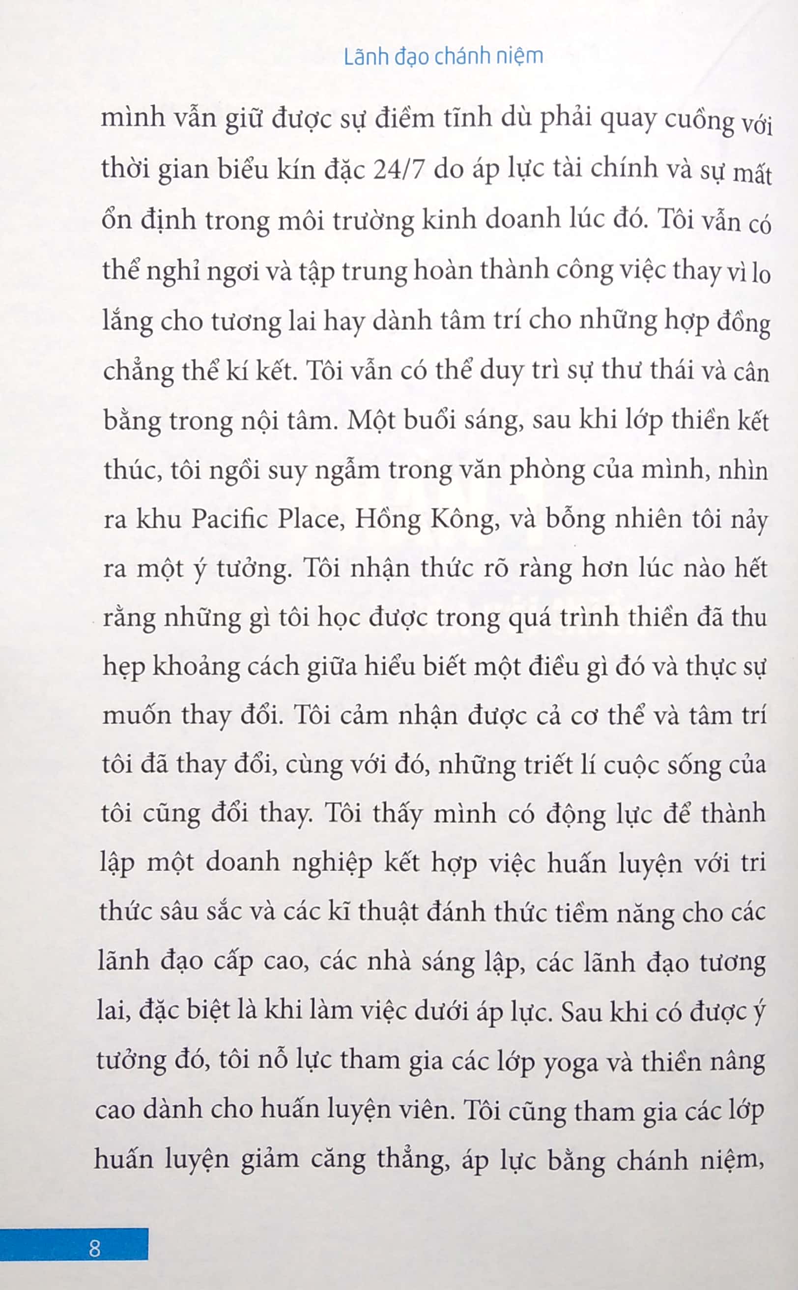 quản trị doanh nghiệp trong thời đại mới - lãnh đạo chánh niệm