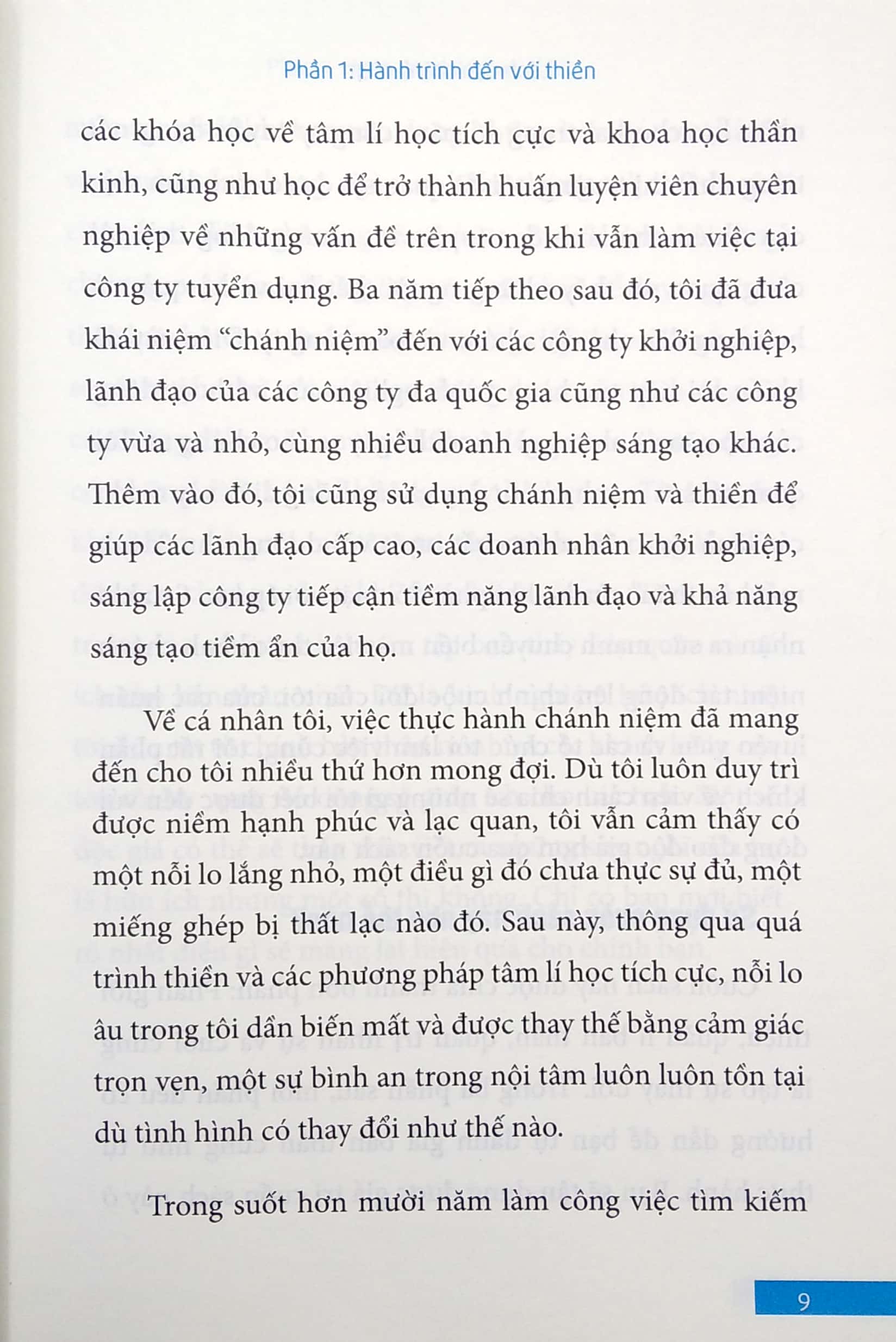 quản trị doanh nghiệp trong thời đại mới - lãnh đạo chánh niệm