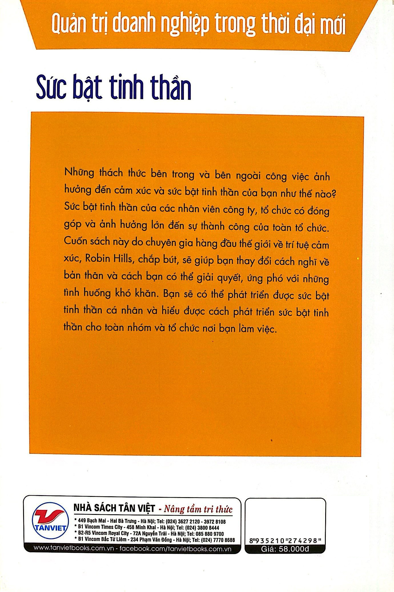quản trị doanh nghiệp trong thời đại mới - sức bật tinh thần
