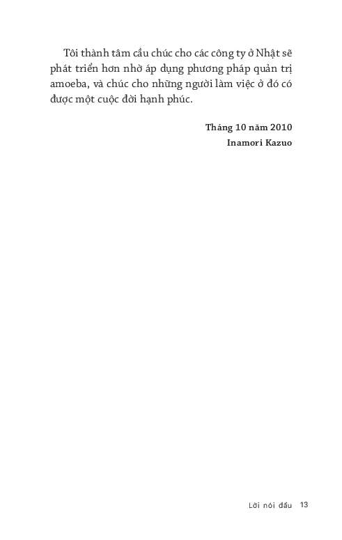 quản trị inamori: mỗi nhân viên đều đóng vai trò chính