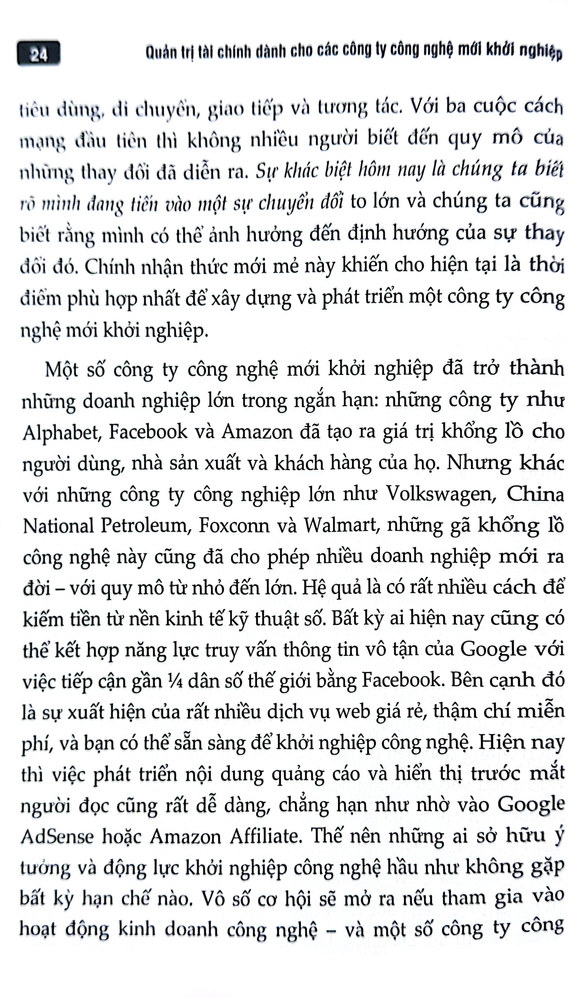 quản trị tài chính dành cho các công ty công nghệ mới khởi nghiệp - cẩm nang phát triển