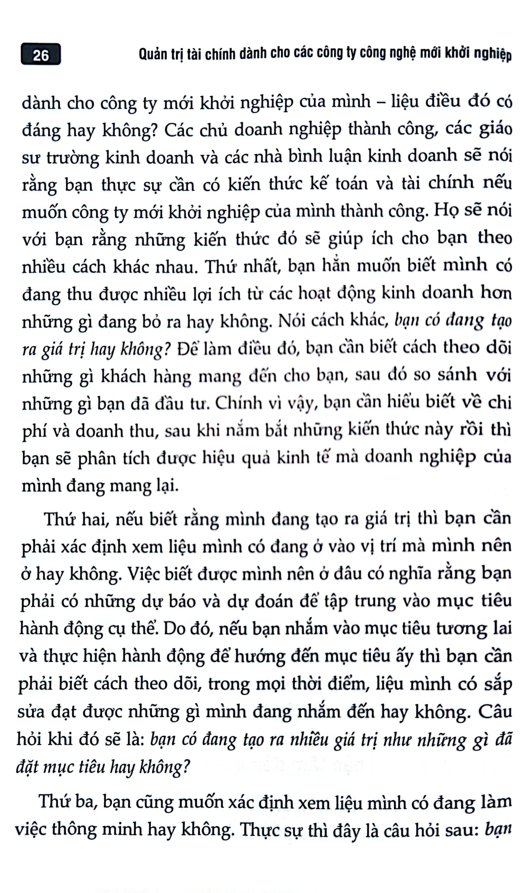 quản trị tài chính dành cho các công ty công nghệ mới khởi nghiệp - cẩm nang phát triển