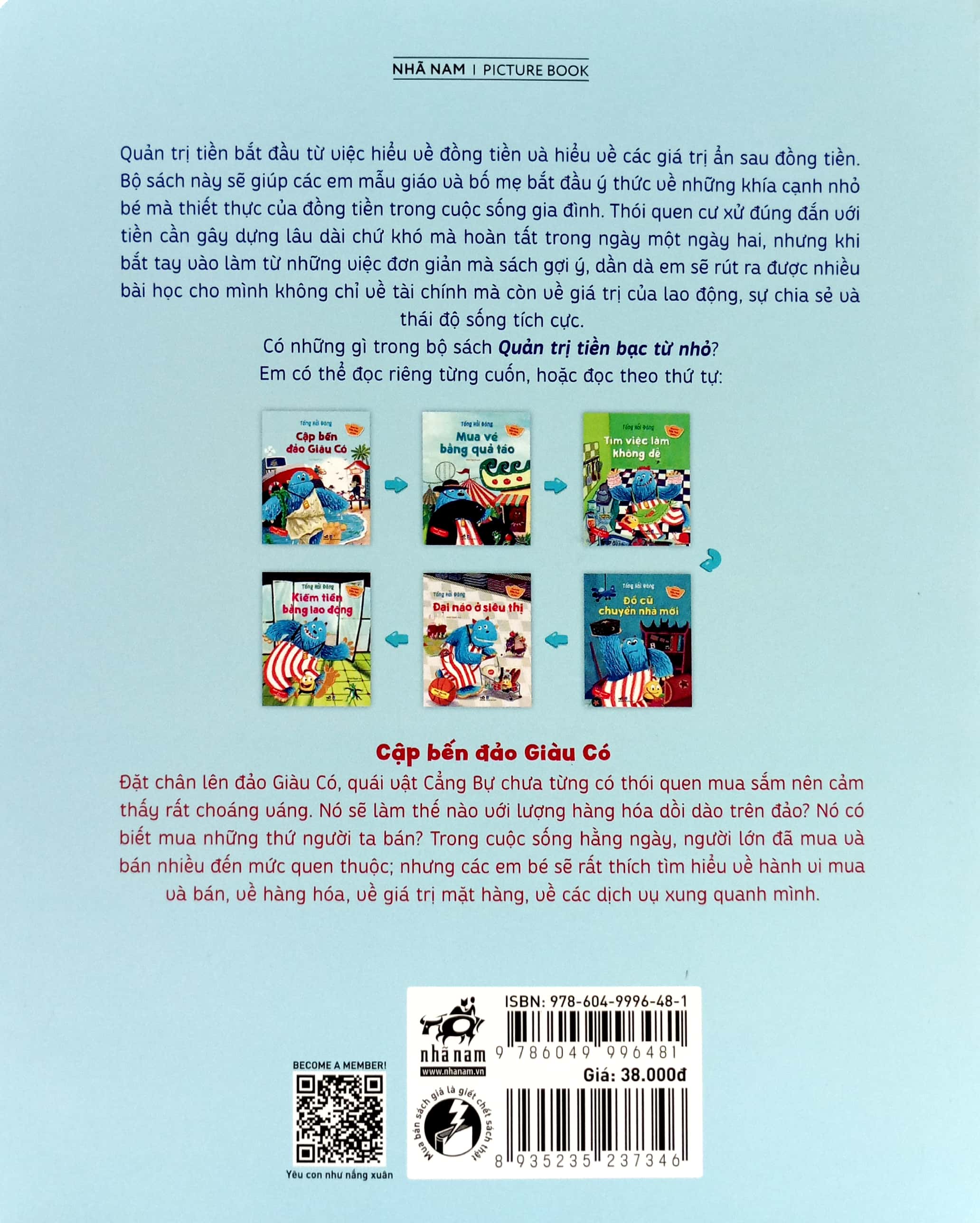 quản trị tiền bạc từ nhỏ - cập bến đảo giàu có
