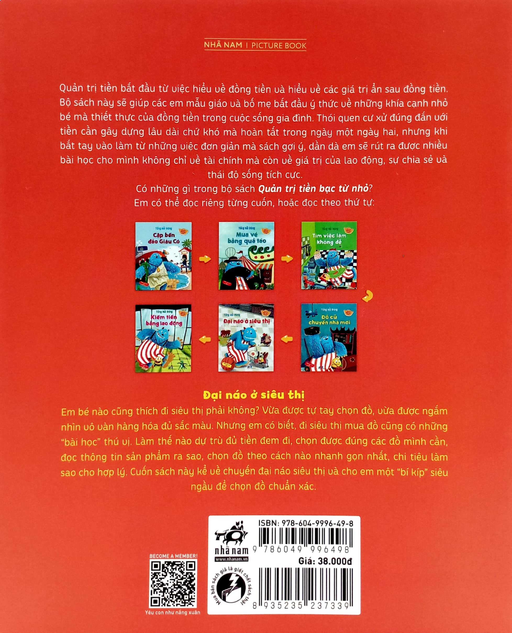 quản trị tiền bạc từ nhỏ - đại náo ở siêu thị