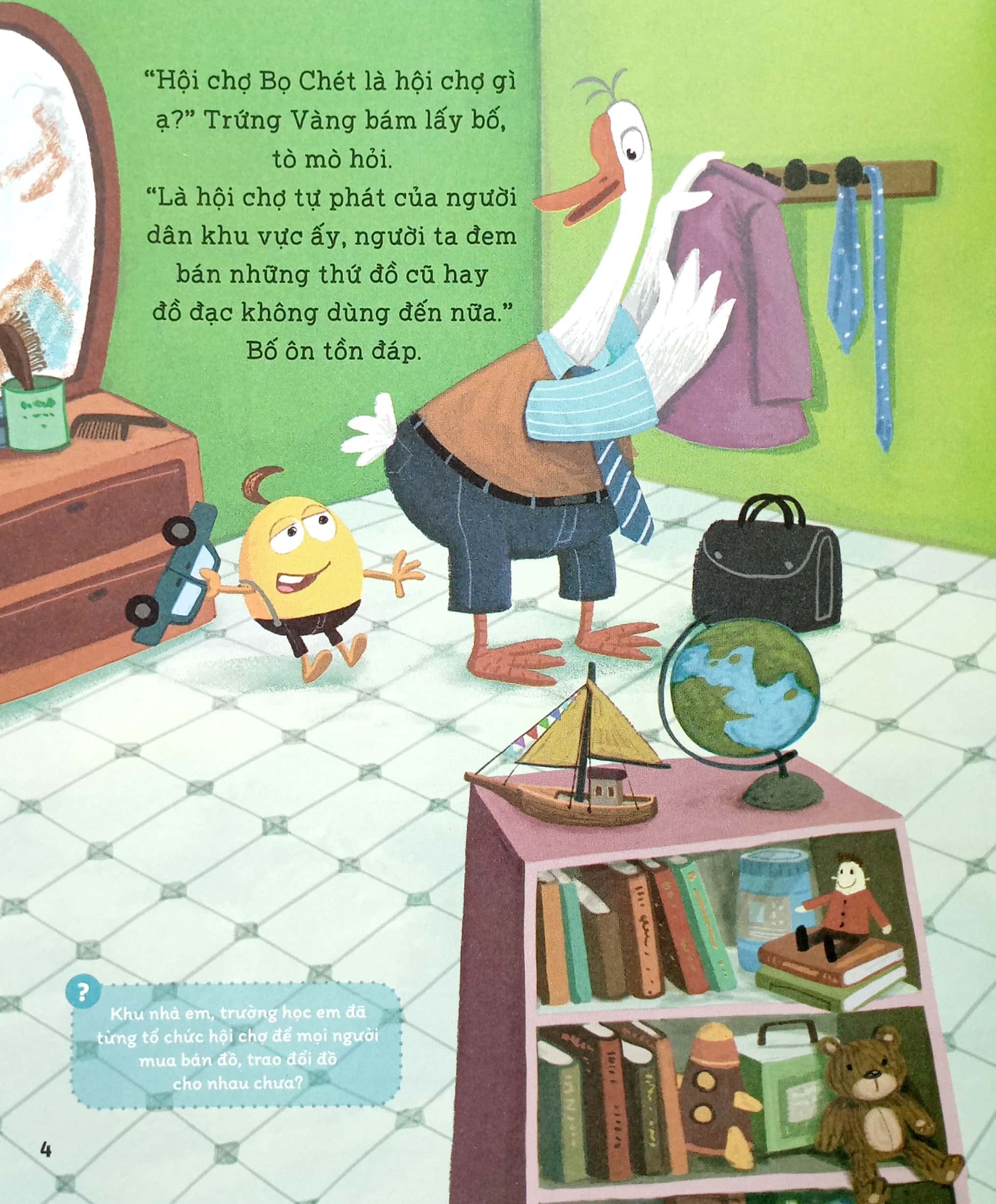 quản trị tiền bạc từ nhỏ - đồ cũ chuyển nhà mới