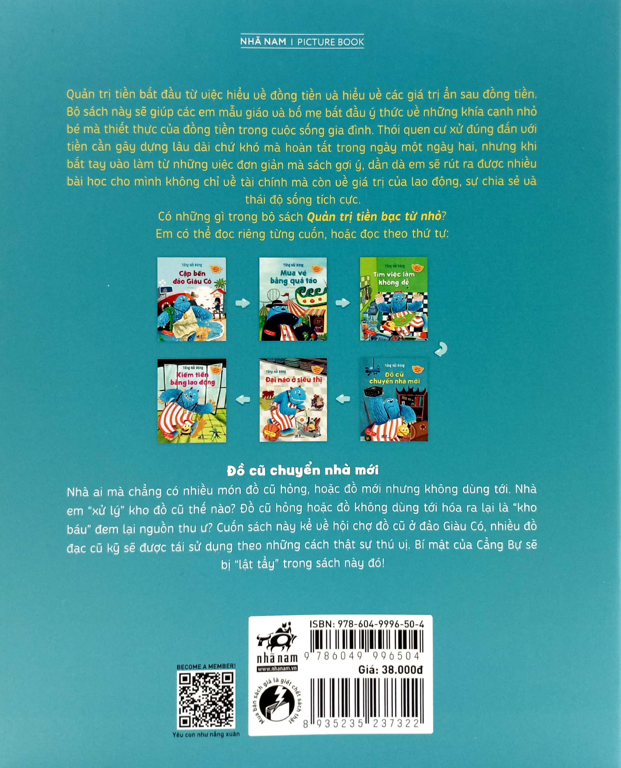 quản trị tiền bạc từ nhỏ - đồ cũ chuyển nhà mới