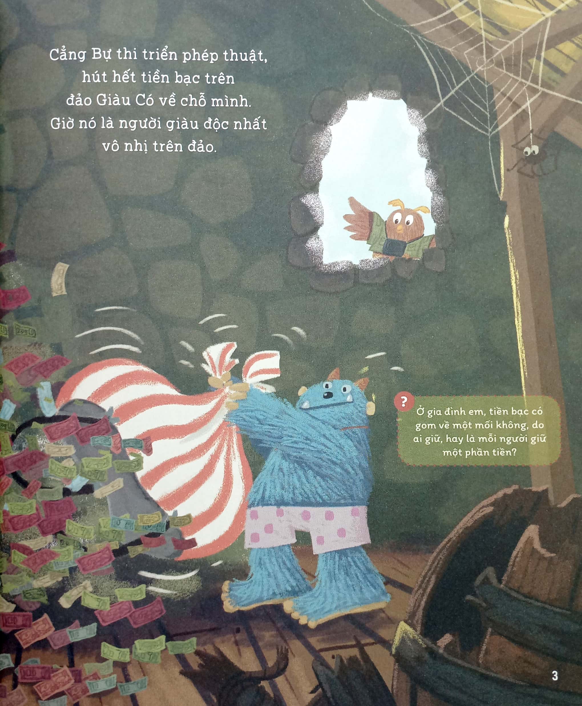 quản trị tiền bạc từ nhỏ - mua vé bằng quả táo