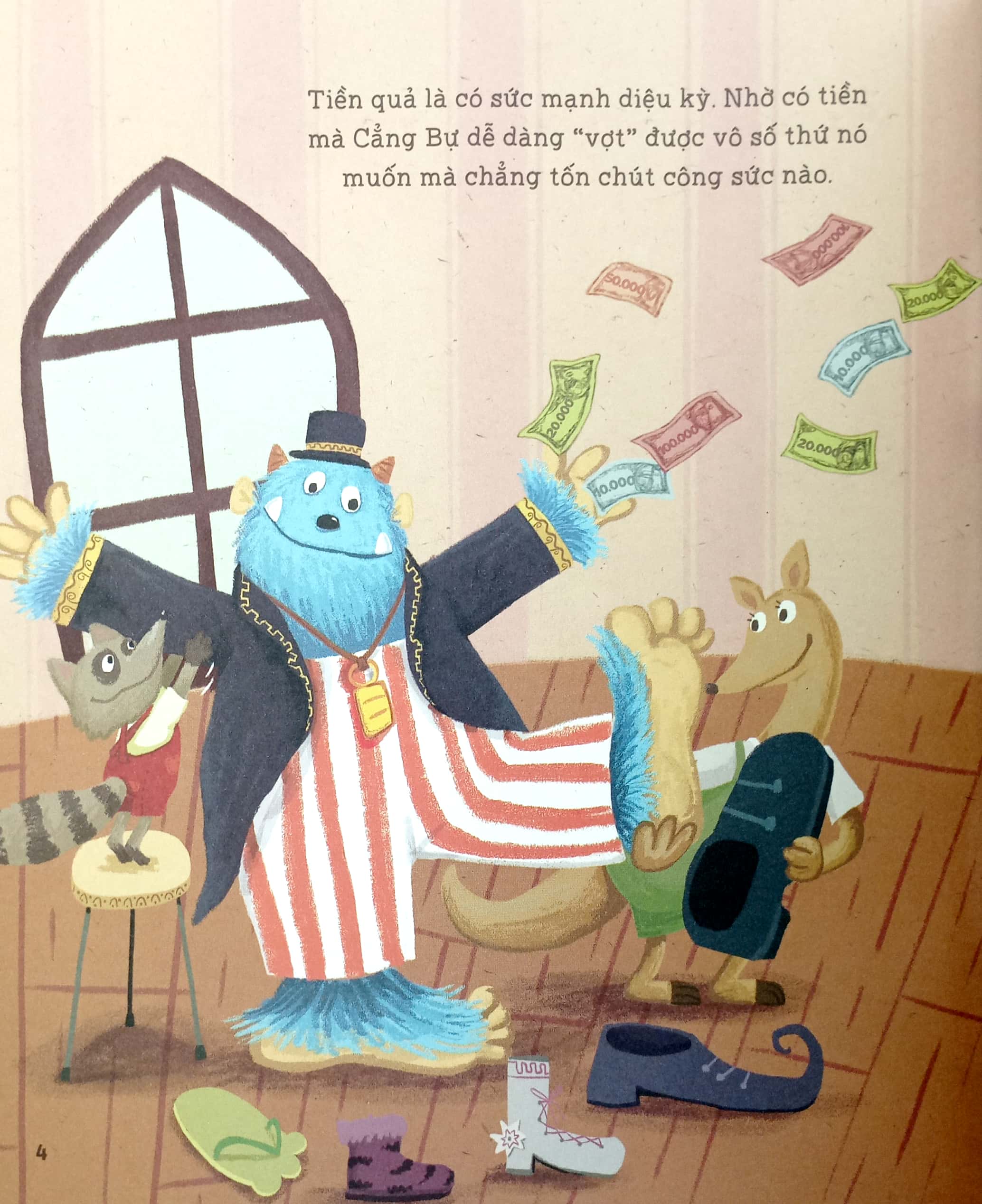 quản trị tiền bạc từ nhỏ - mua vé bằng quả táo