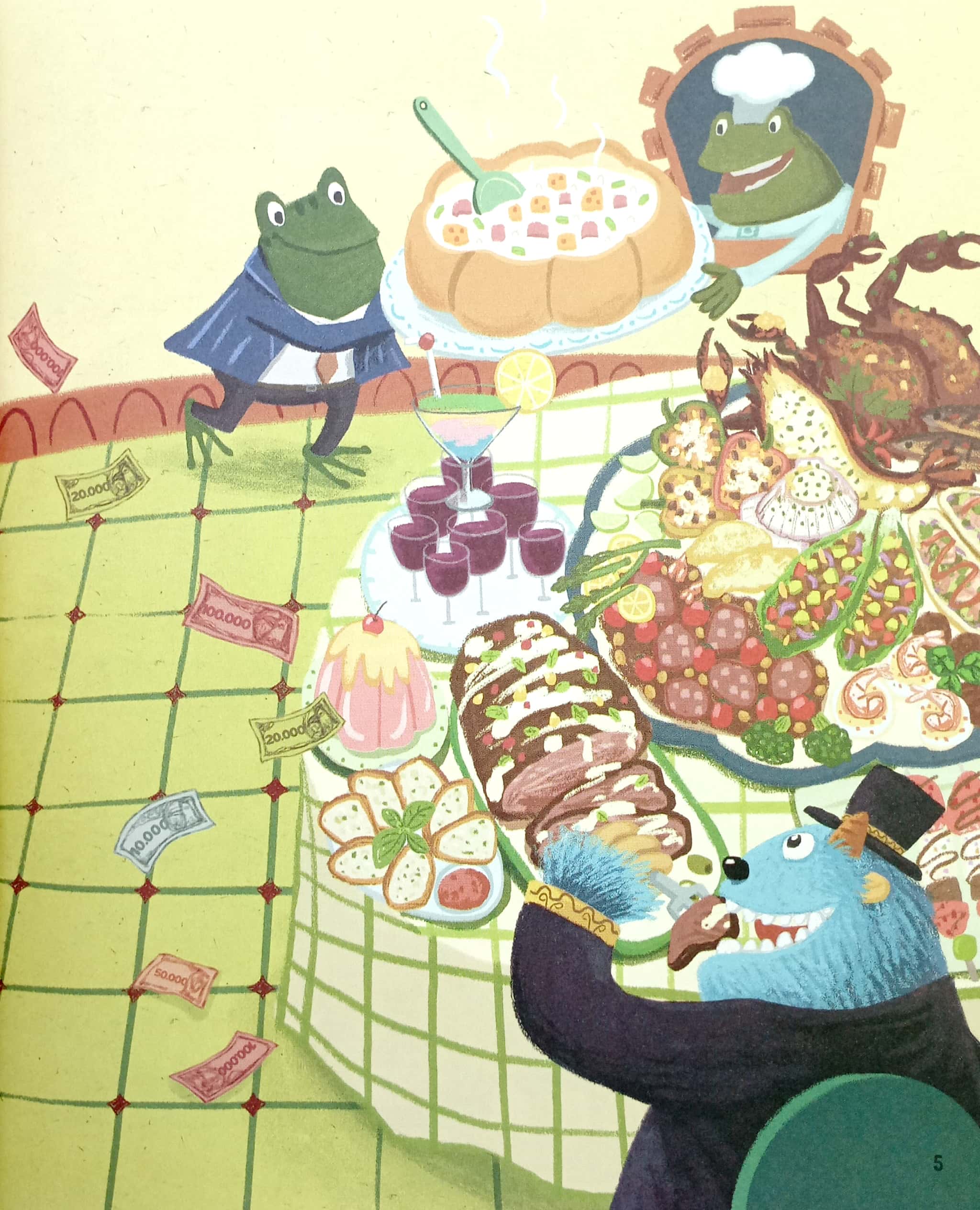 quản trị tiền bạc từ nhỏ - mua vé bằng quả táo